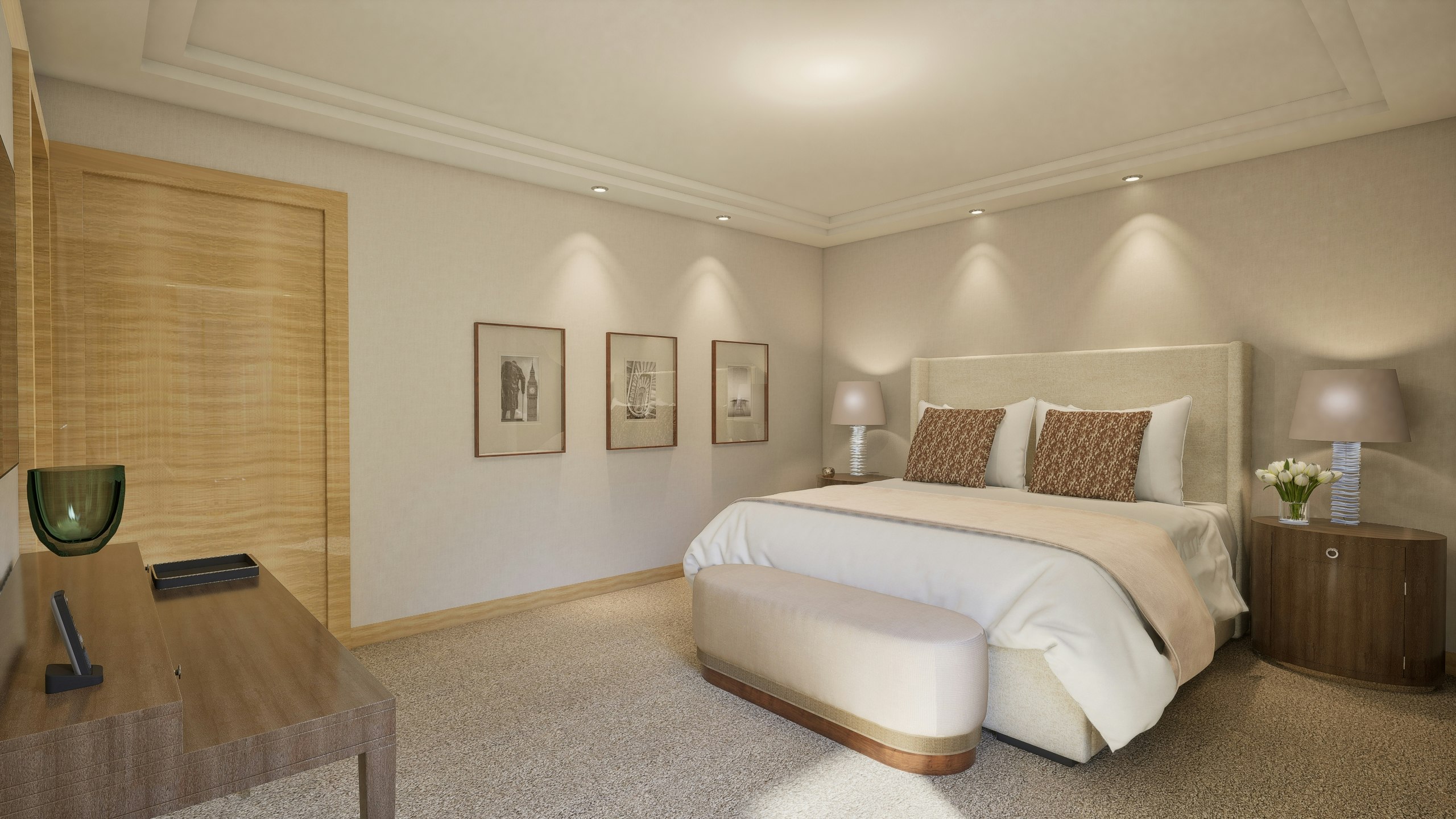 1 Bedroom, Garden Suite, King Bed