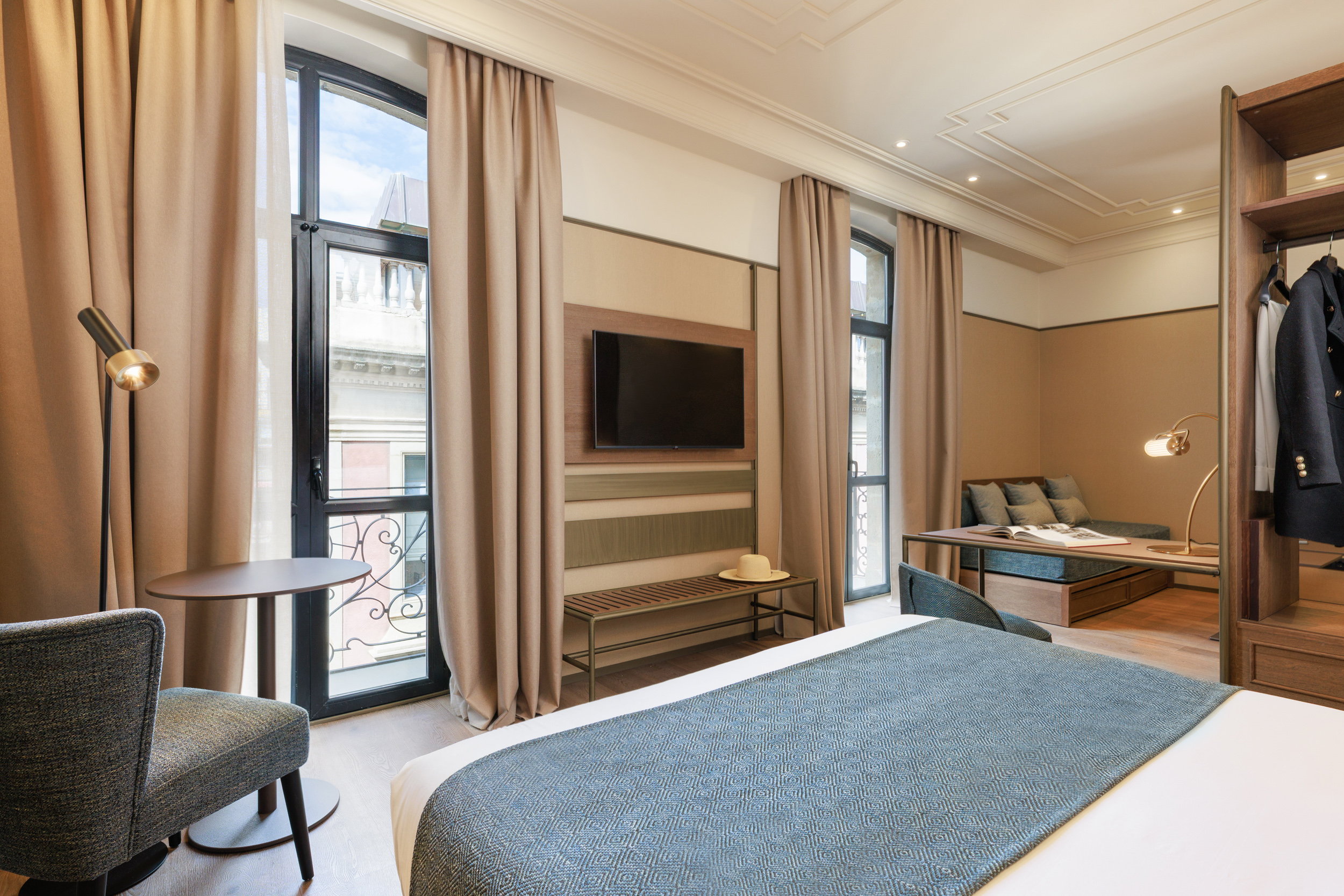 غرفة بريميوم مفردة بسرير مزدوج، Medinaceli Hotel 3/5