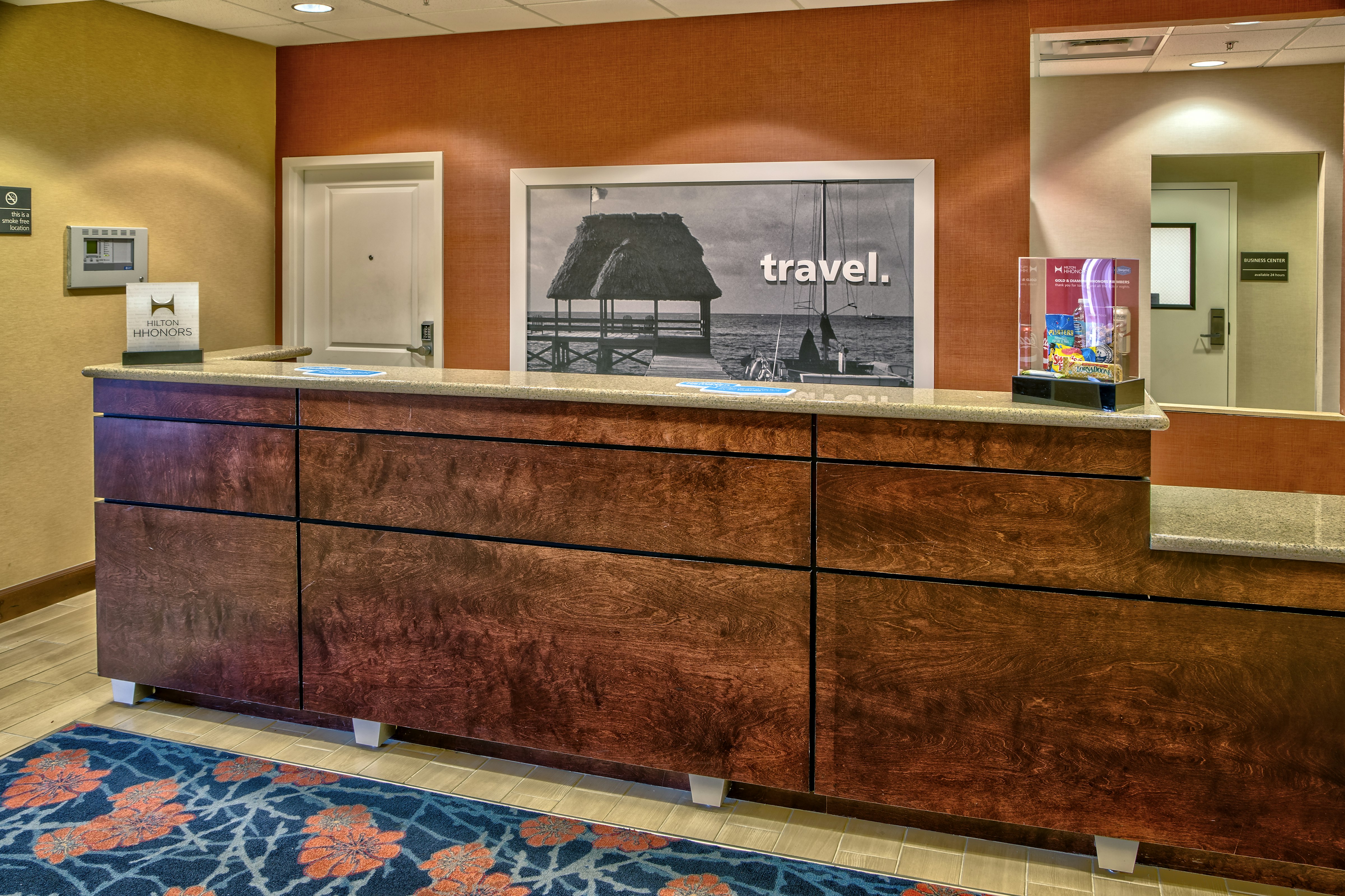 Lobby at Hampton Inn and Suites Fort Myers Estero FGCU, ESTERO - FL