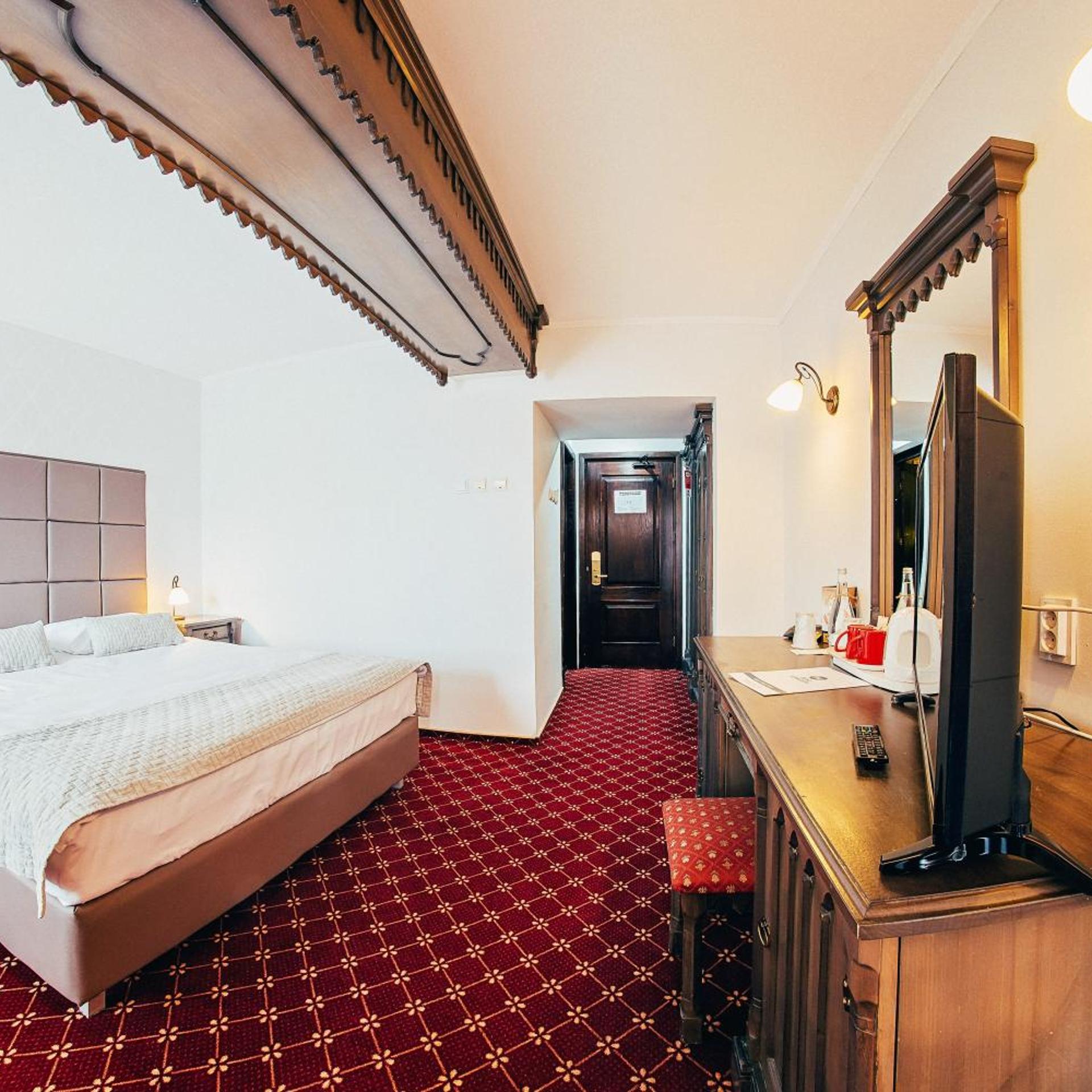 غرفة سوبيريور بسرير مزدوج أو سريرين منفصلين بشرفة، Best Western Bucovina-club De Munte 9/10