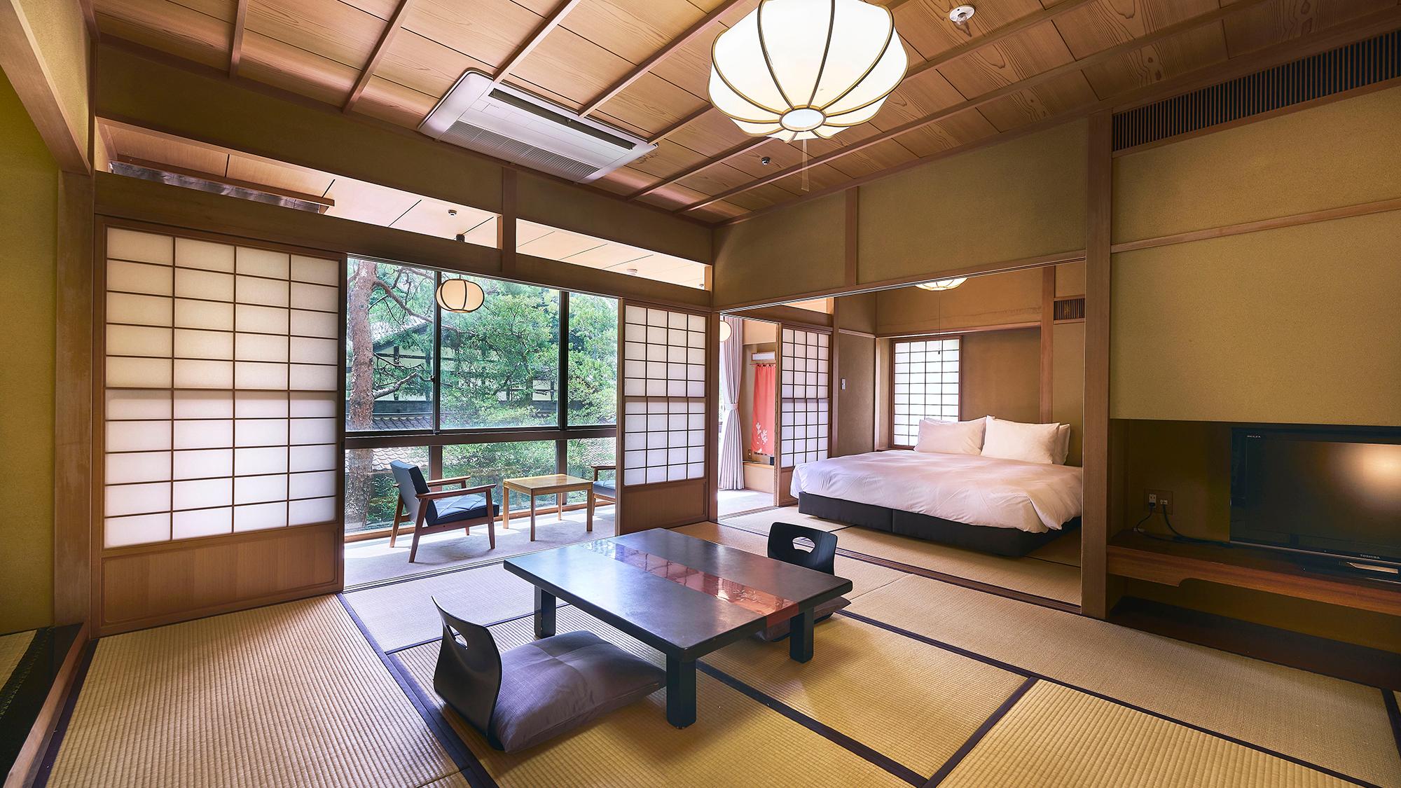 Japanese, Suite, Garden Side, Outdoor Bath