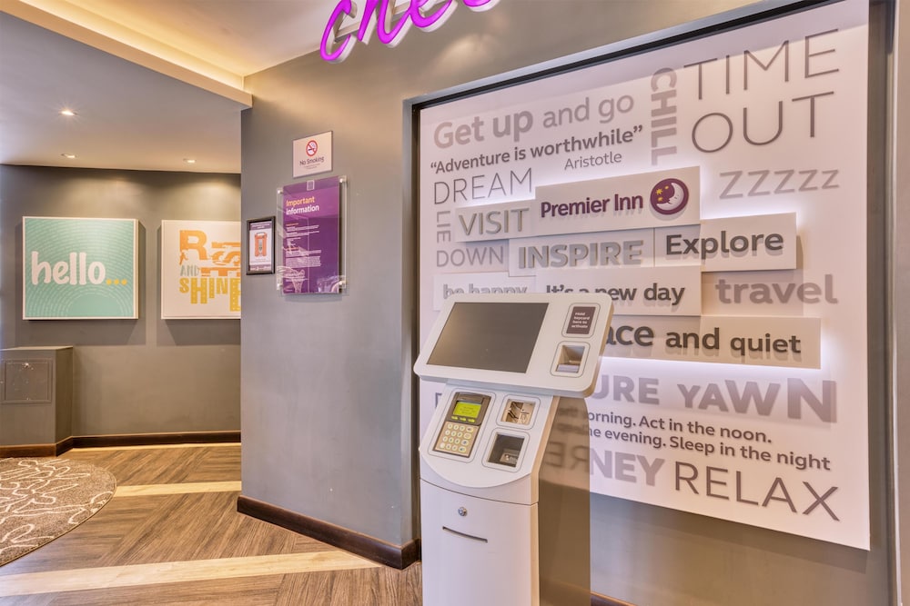 Lobby at Premier Inn Berwick upon Tweed hotel, Berwick upon Tweed