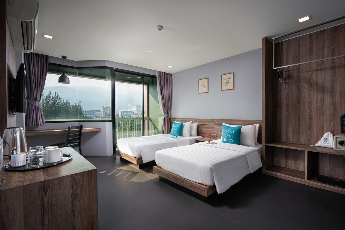 Room, Double Bed, Mountain View, Cross Vibe Chiang Mai Decem 3/3