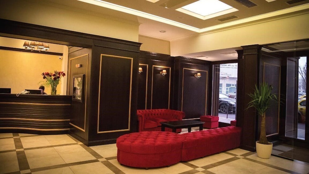 Lobby at Ambasador Hotel, BUCHAREST