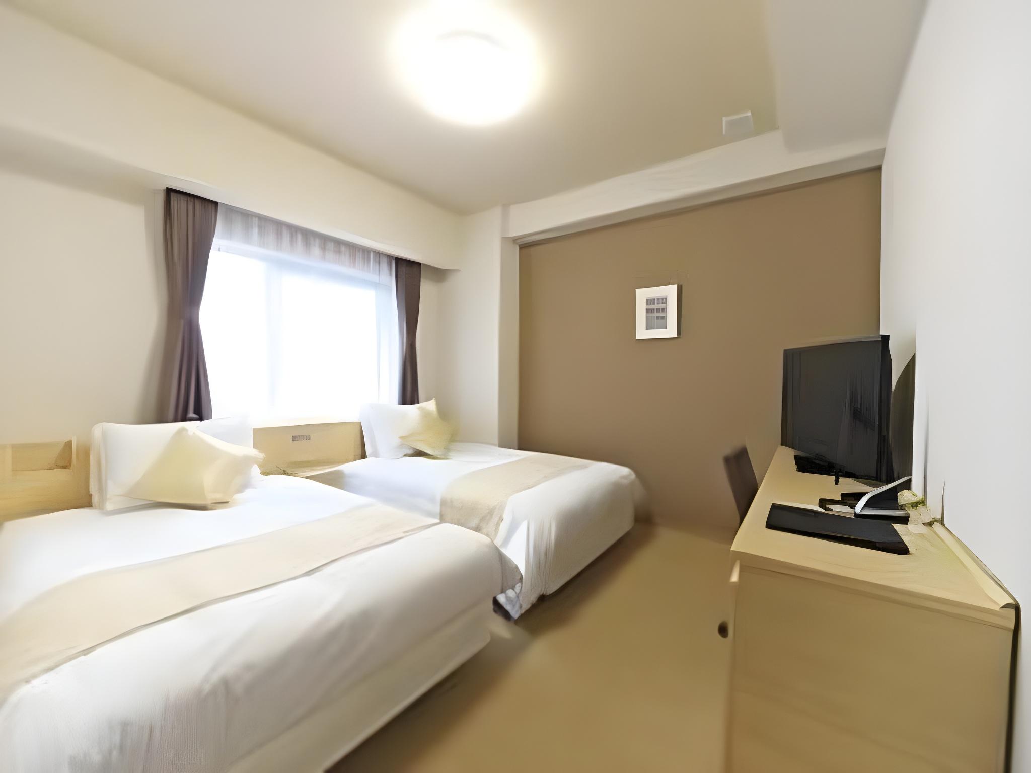 Semi Room, 2 Semi Double Beds, Smoking