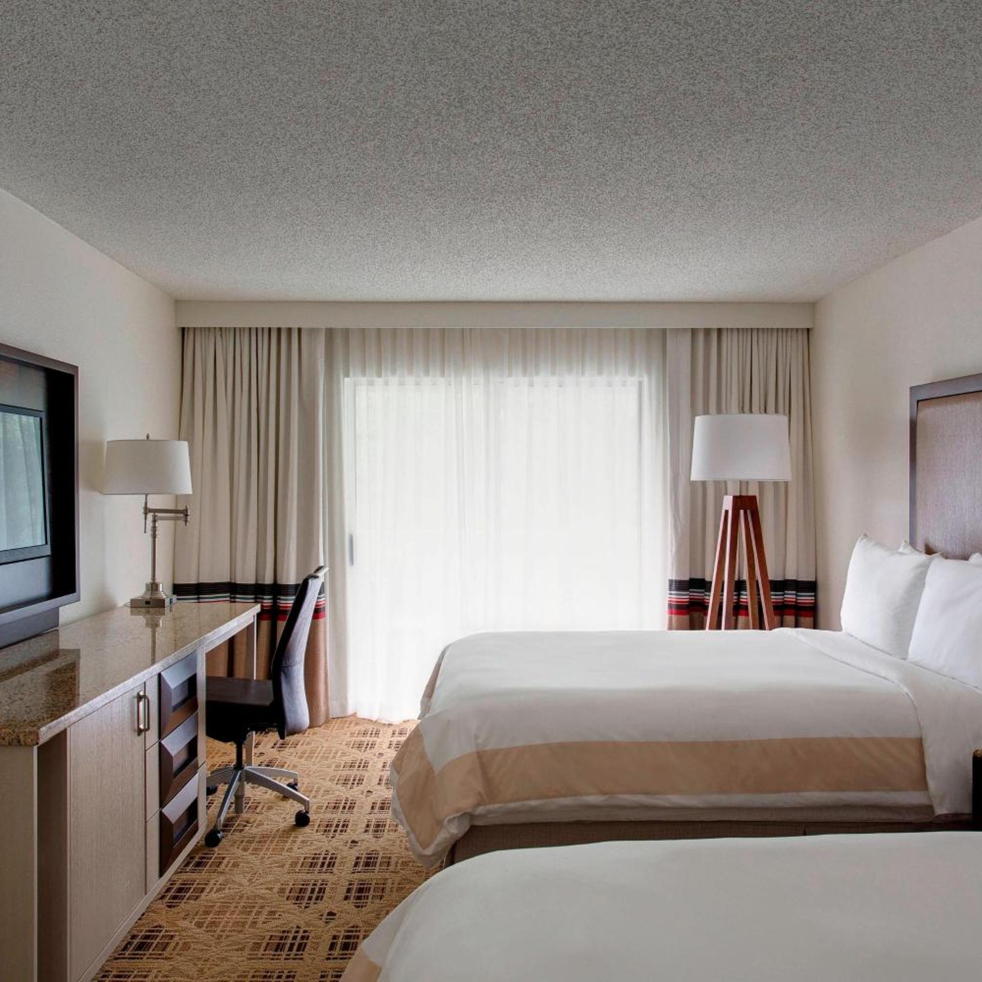 Guest Room, 2 Double Beds, Nature View