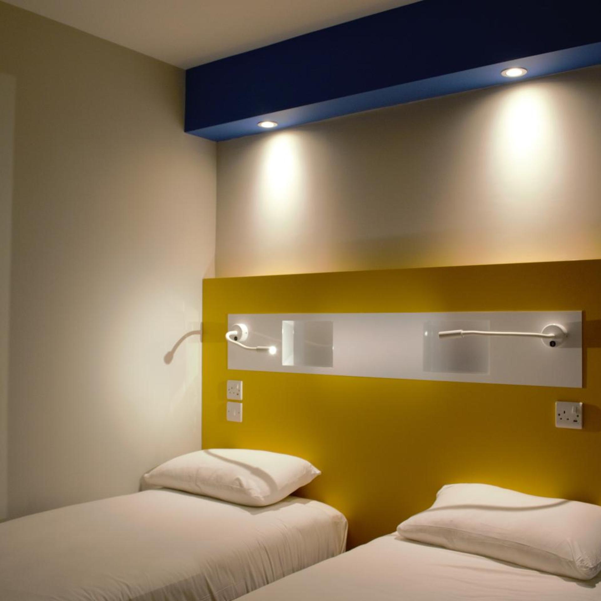 Room, Twin Beds, No Window