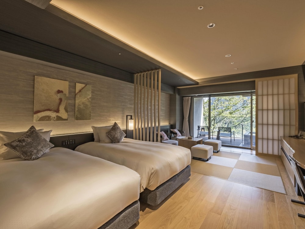 Japanese, Twin Beds, 2 Futon Beds, Outdoor Bath, West Wing