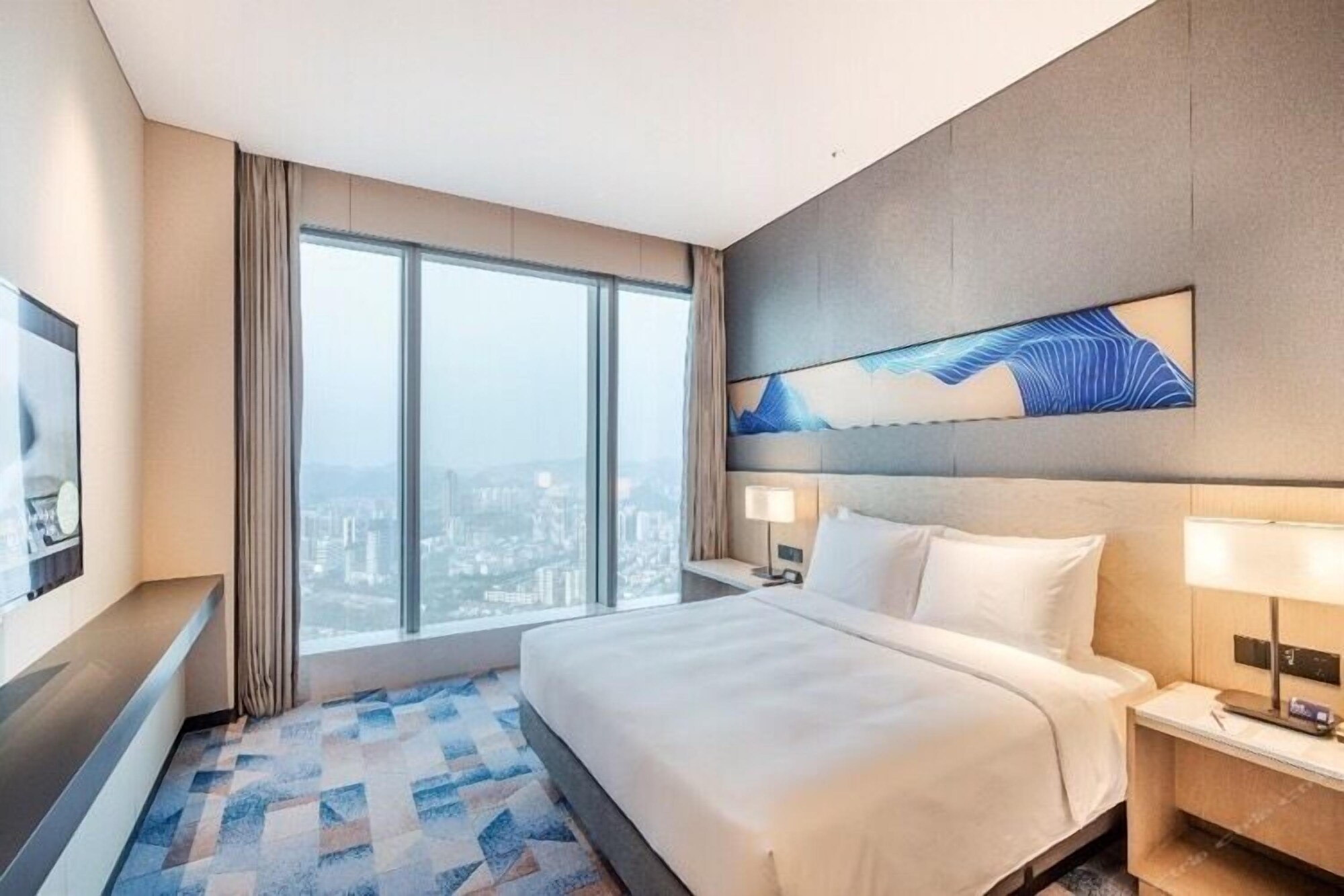 Suite, King Bed, River View, Sofa