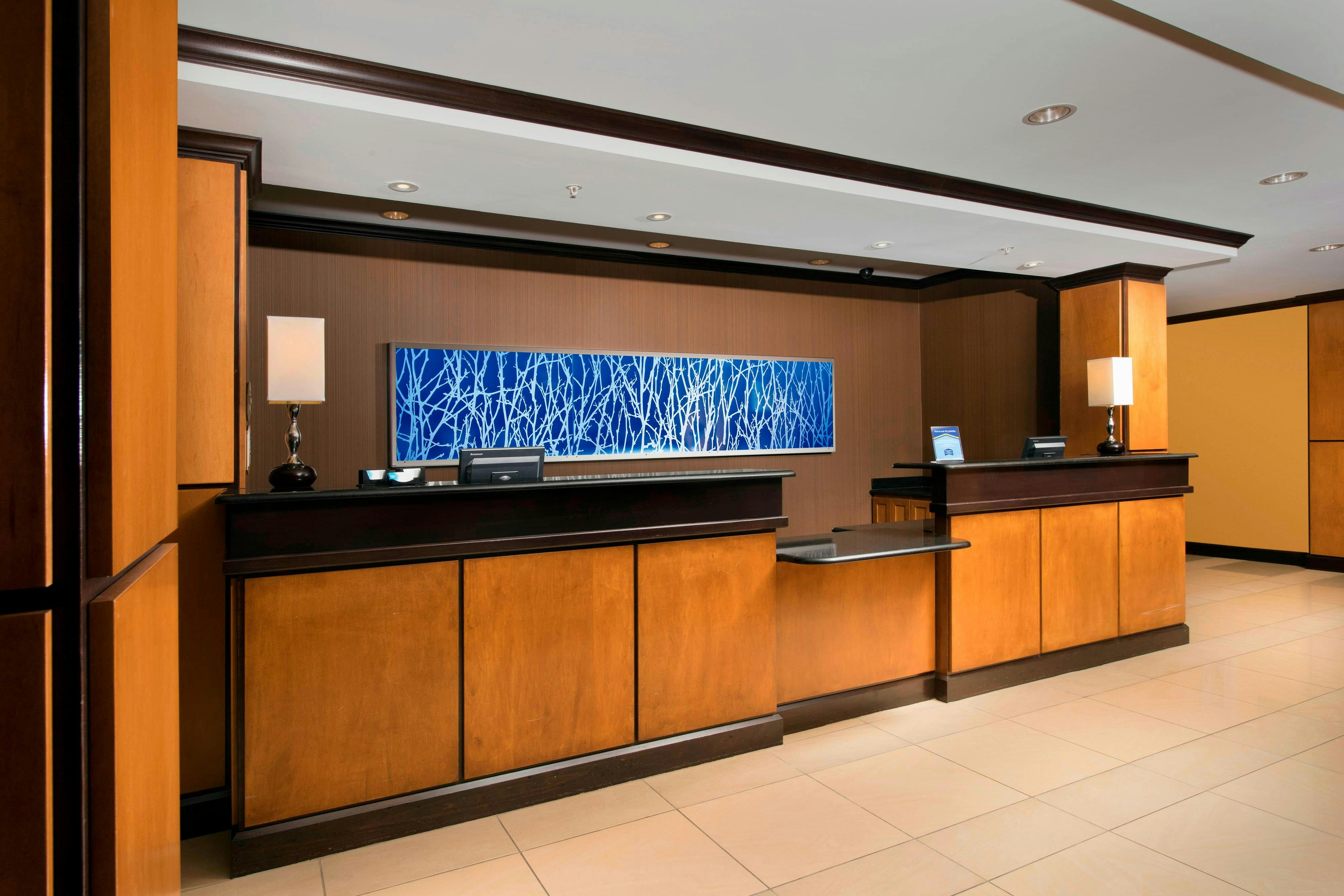 Lobby at Fairfield Inn & Suites Weatherford, WEATHERFORD - TX