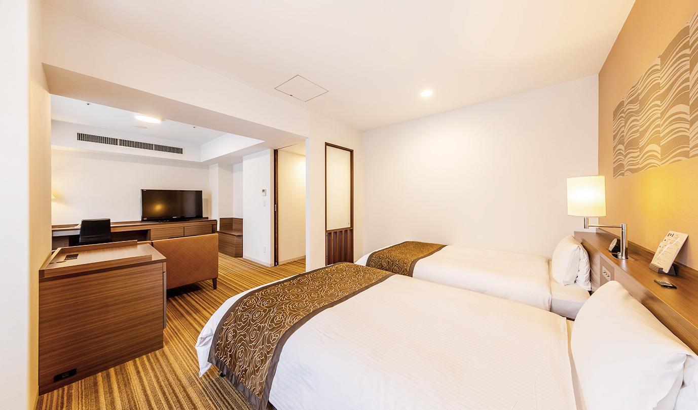 Semi Room, Premier, 2 Semi Double Beds