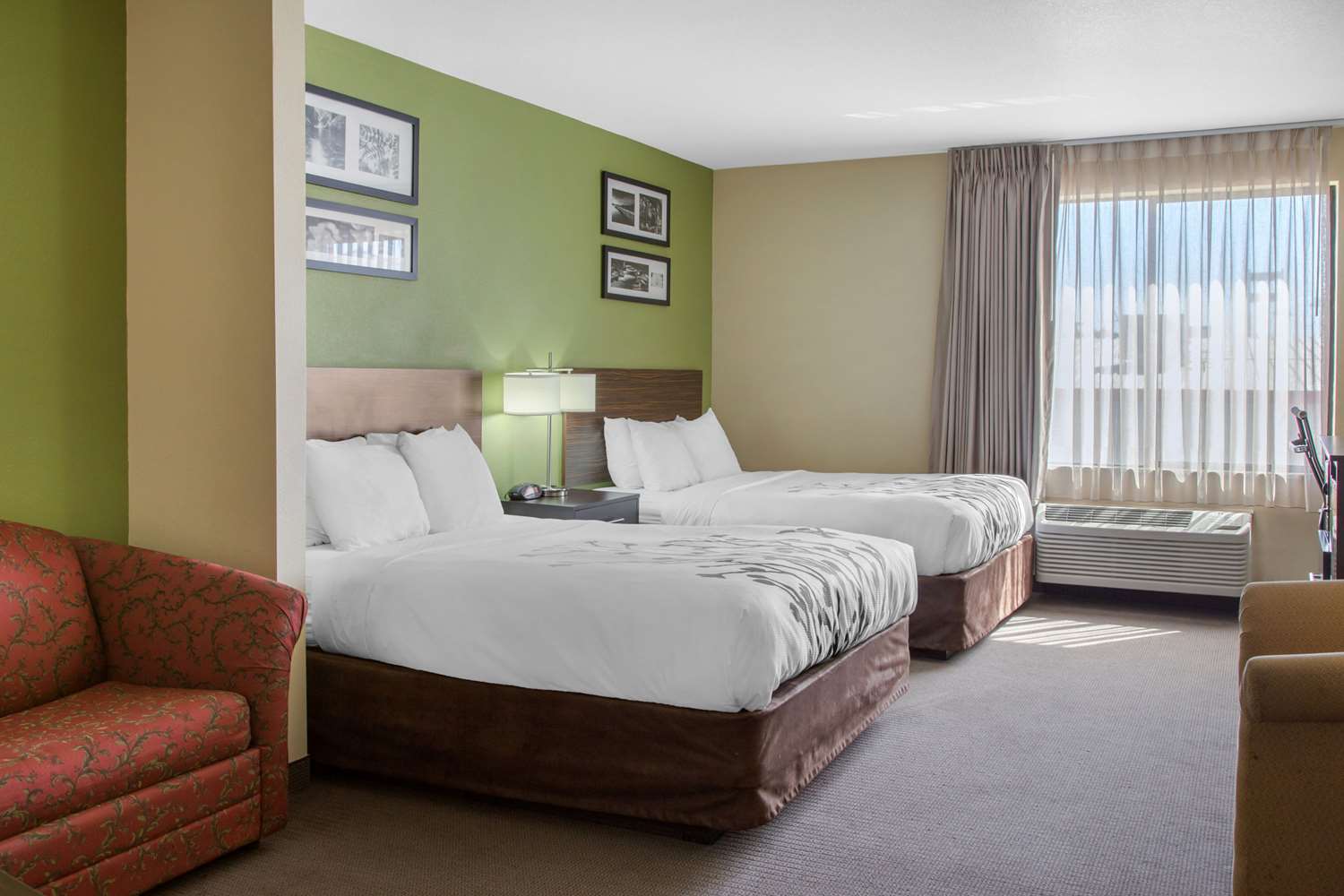 جناح بسريرين كوين، Sleep Inn & Suites Bakersfield North 2/5