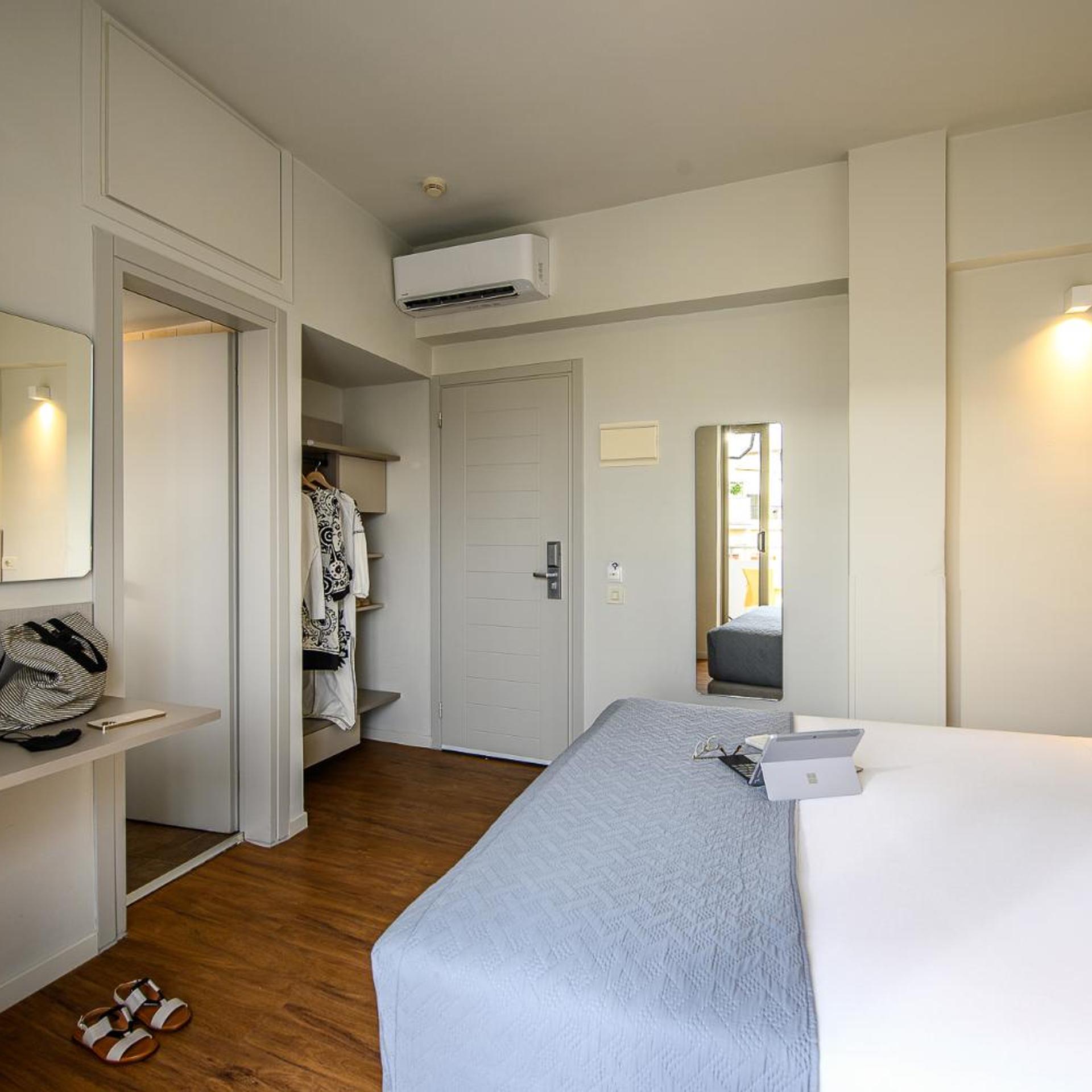 غرفة بسرير مزدوج أو سريرين منفصلين، Marin Hotel 8/10