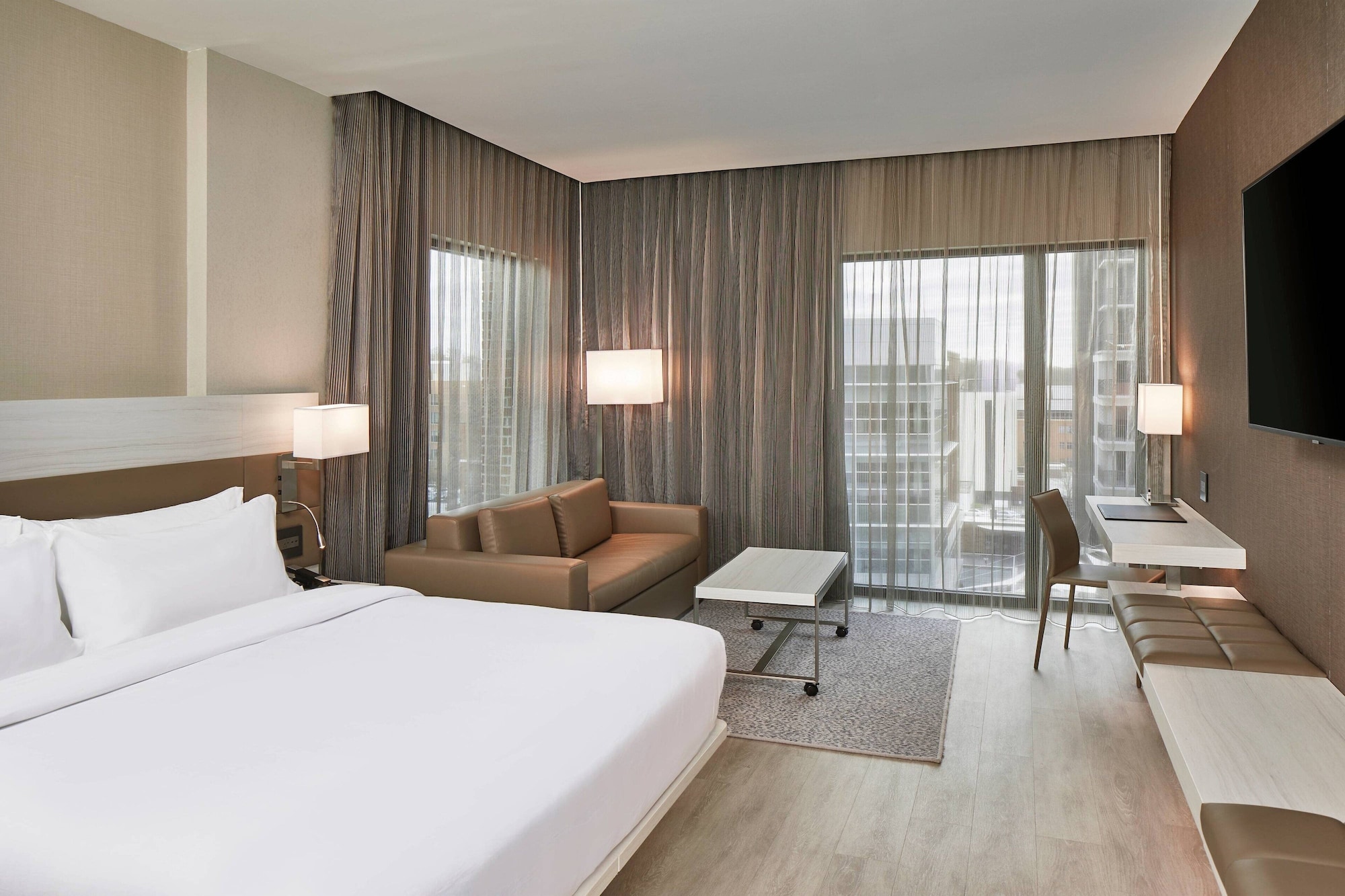 Room, King Bed, Sofa, Corner
