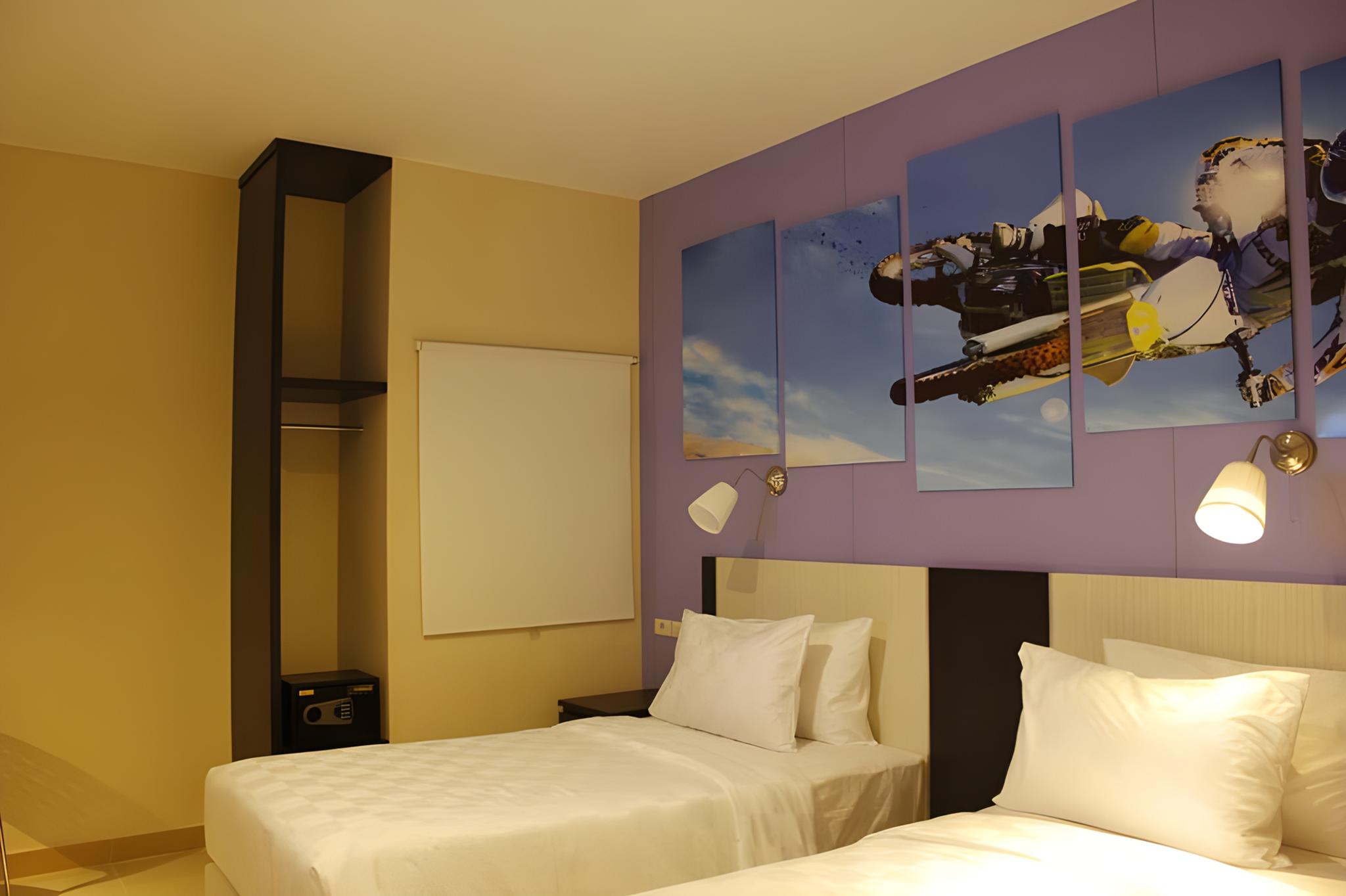 Semi Room, Standard, 2 Semi Double Beds