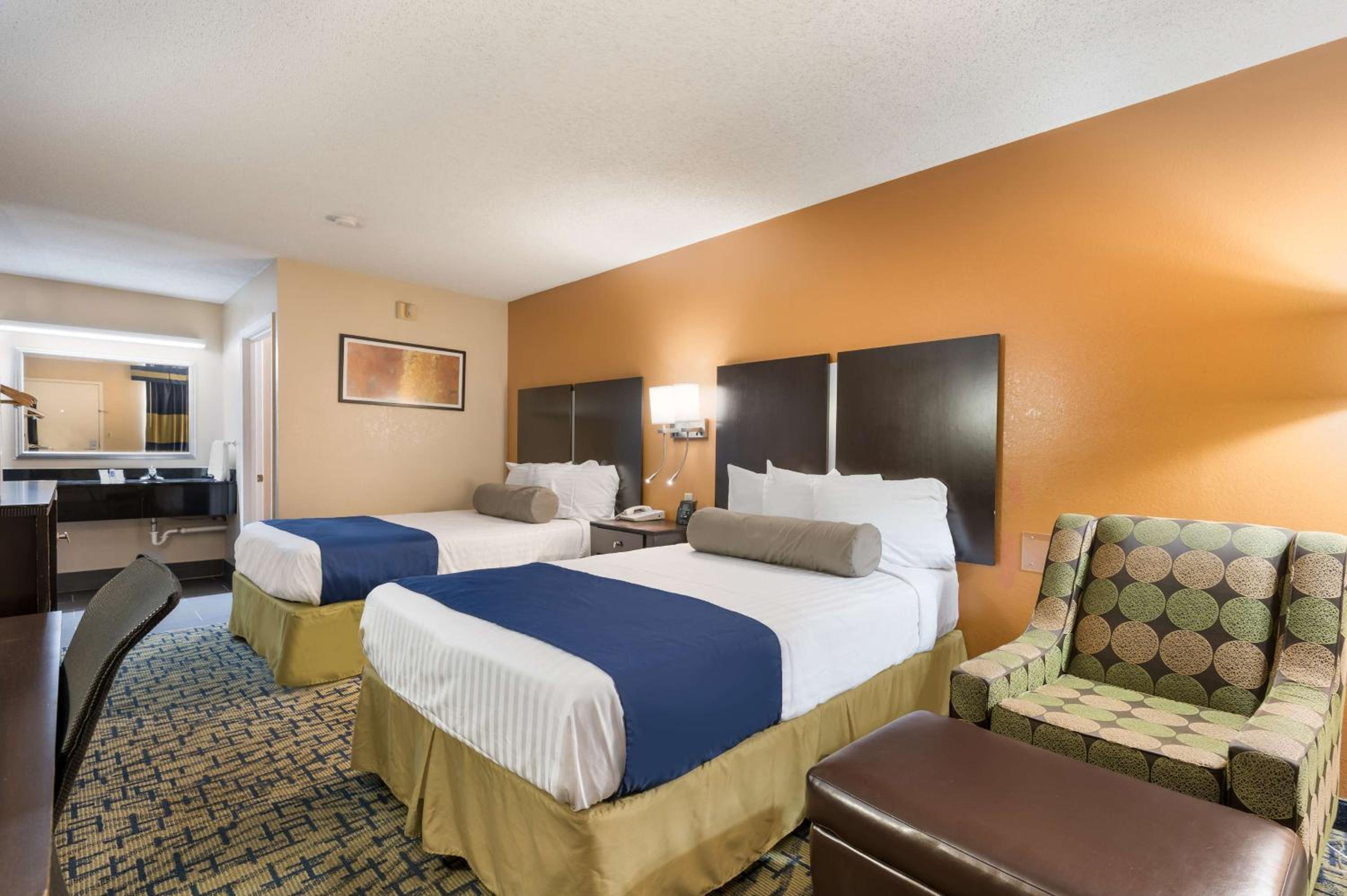 غرفة بسريرين مزدوجين للمدخنين، SureStay Hotel by Best Western Meridian 3/7