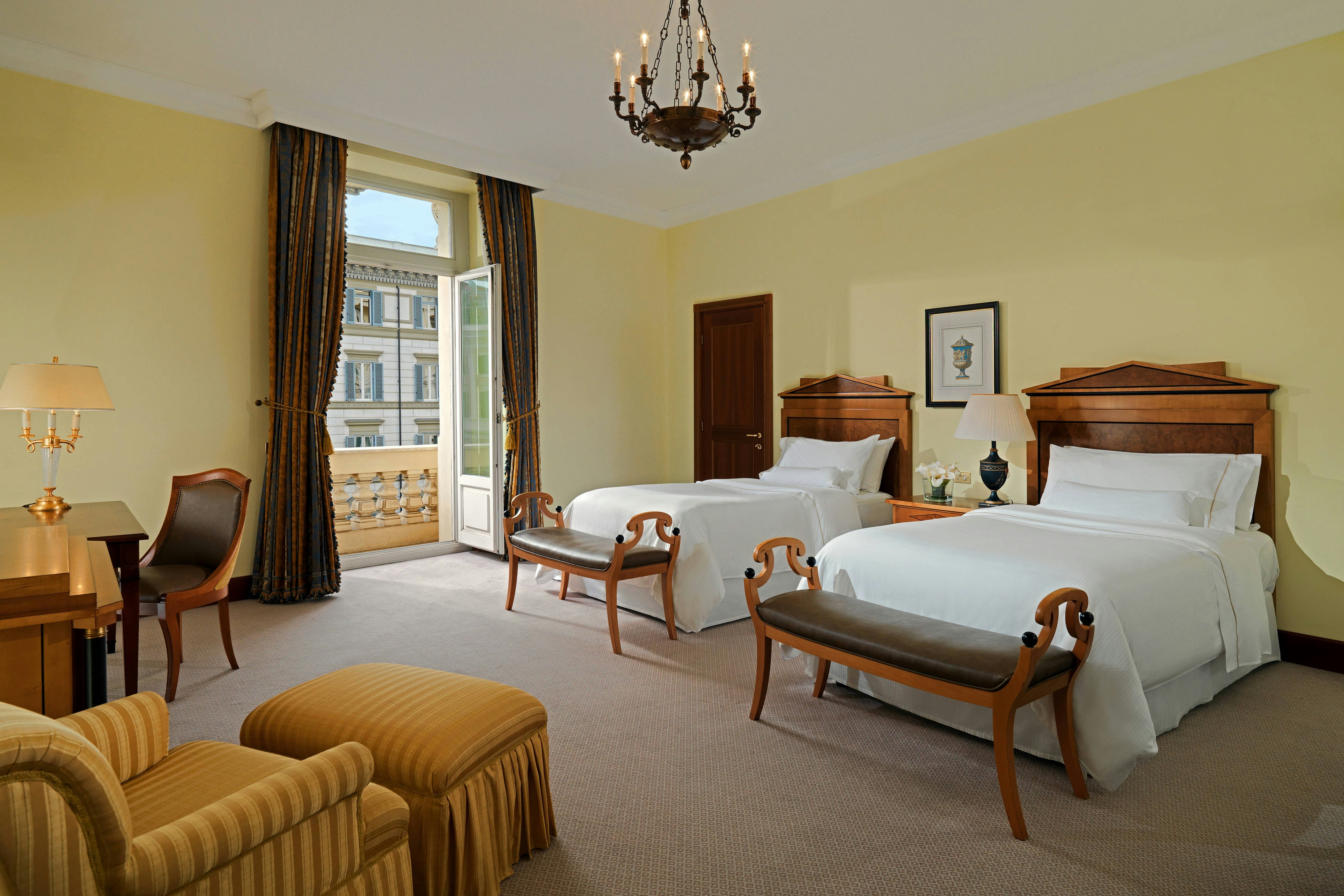 غرفة بسرير مزدوج، The Westin Excelsior Roma 2/8