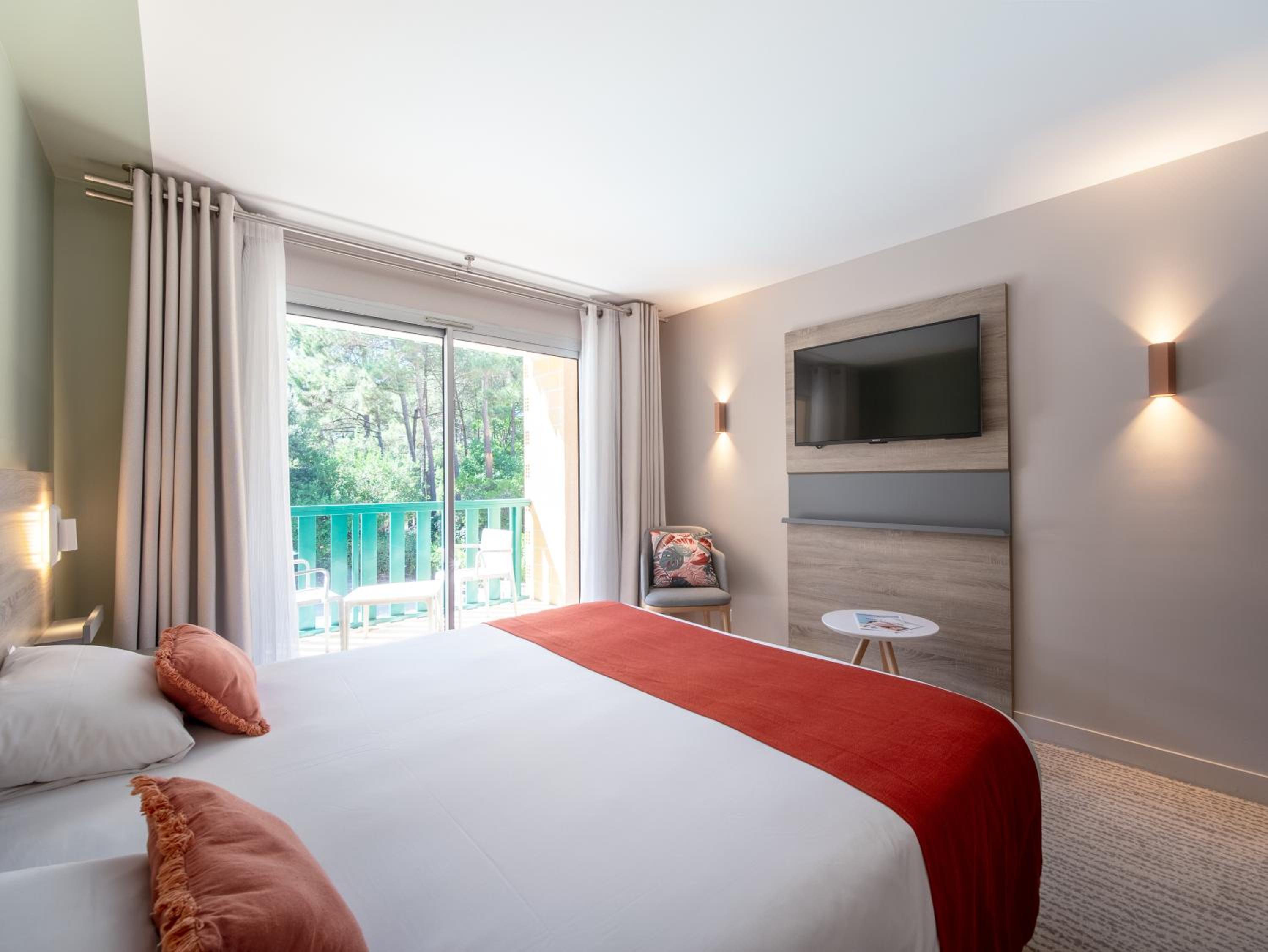 Room, Double Bed, Forest View