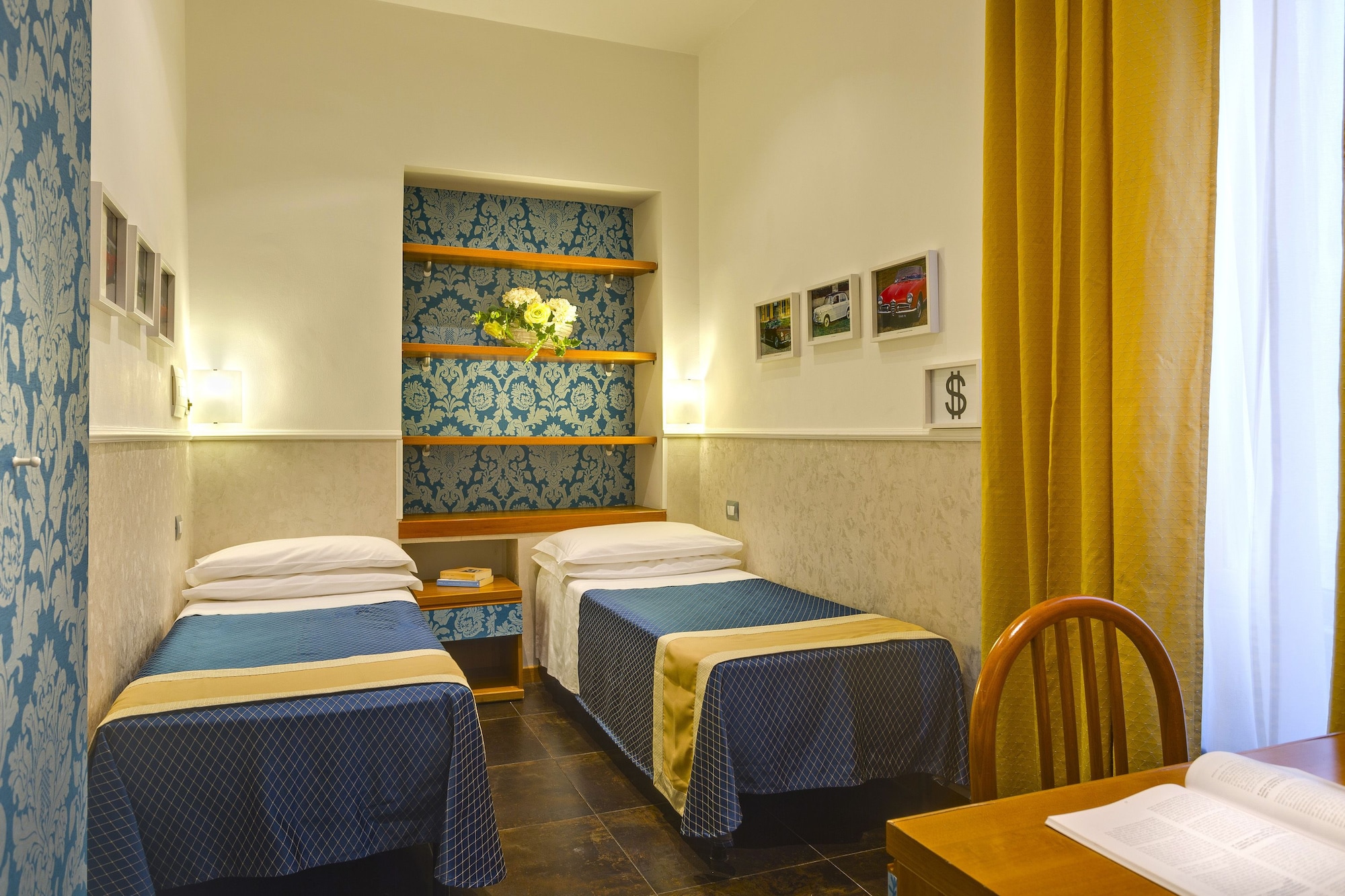 غرفة بسرير مزدوج، Hotel Marcantonio Rome 5/8