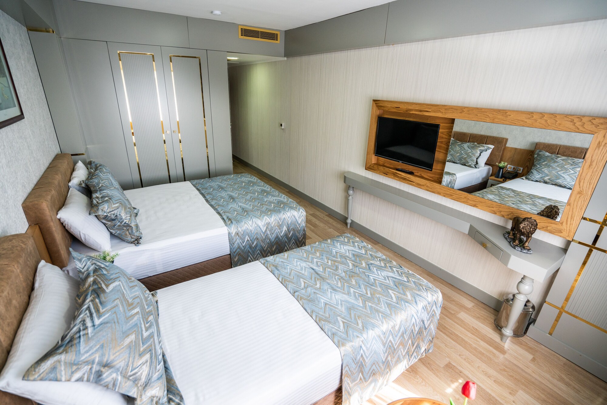 غرفة بسريرين منفصلين، Lion City Hotel Kizilay 3/5