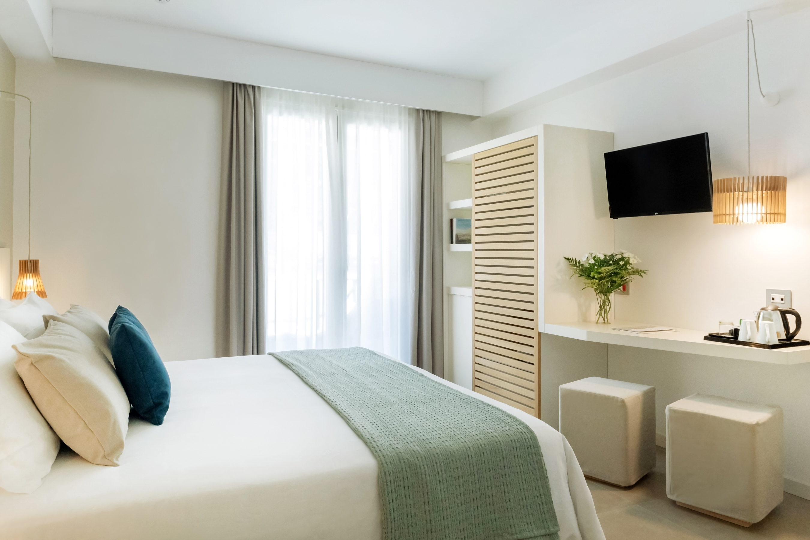 غرفة كلاسيكية بسرير مزدوج بشرفة، Albatros Beach Hotel 2/7