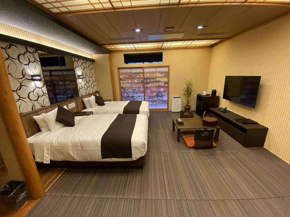 Japanese, Futon Bed, Twin Beds, Outdoor Bath, Terrace