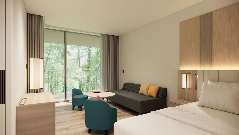Premium, Twin Beds, Private Hot Spring Bath, Balcony