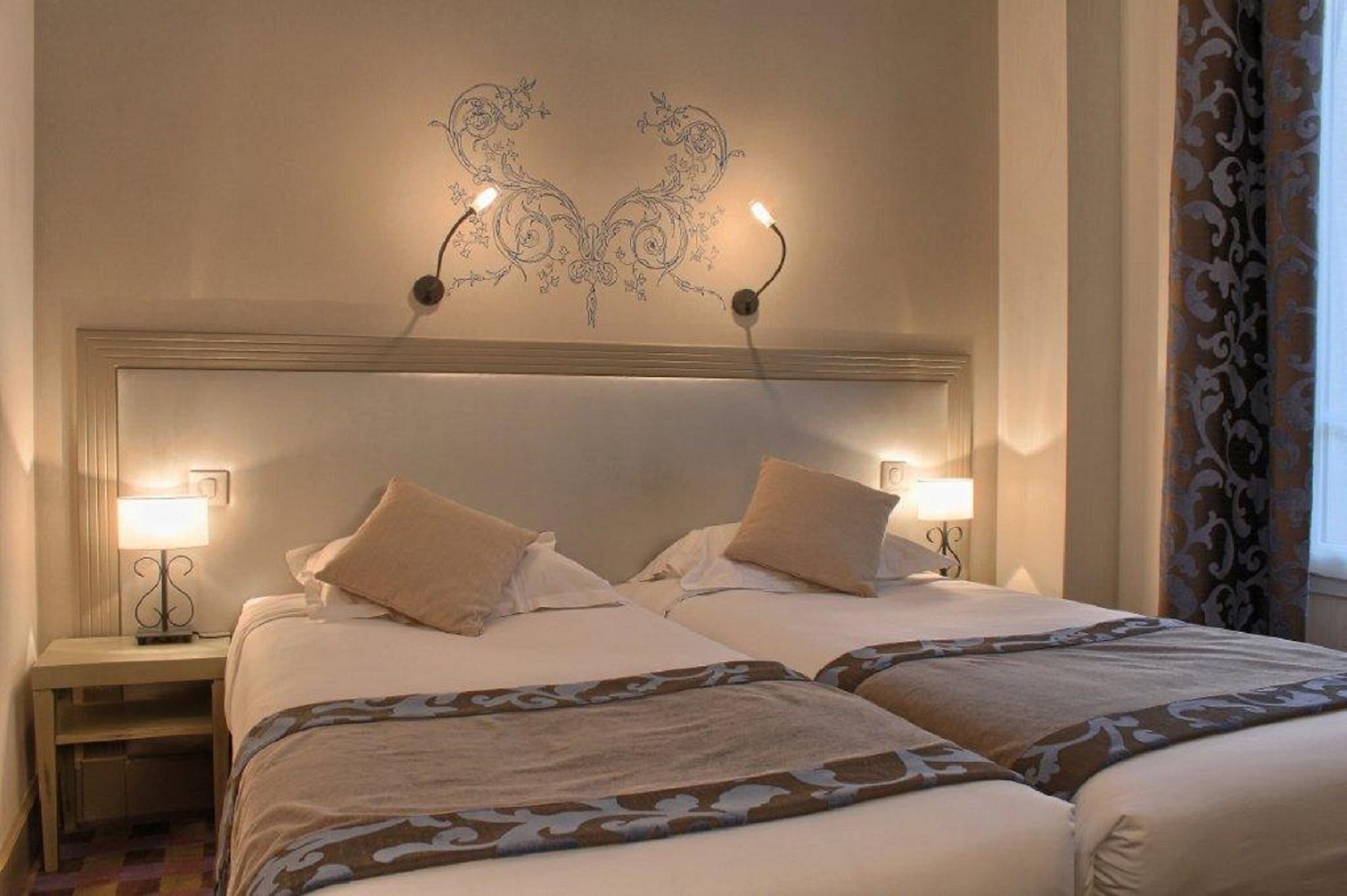 غرفة بسريرين منفصلين، Hotel Residence Foch 3/8