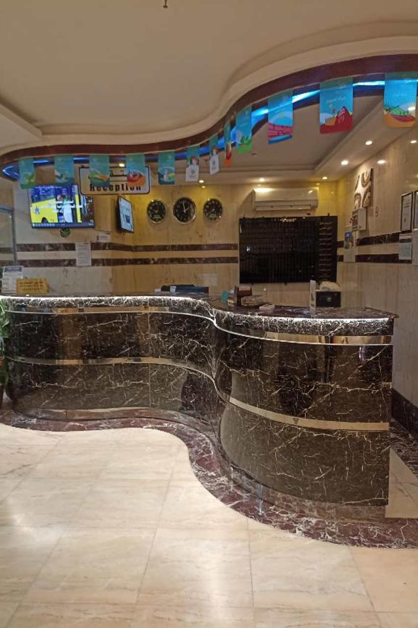 Lobby at Zad Alqema Hotel, MAKKAH