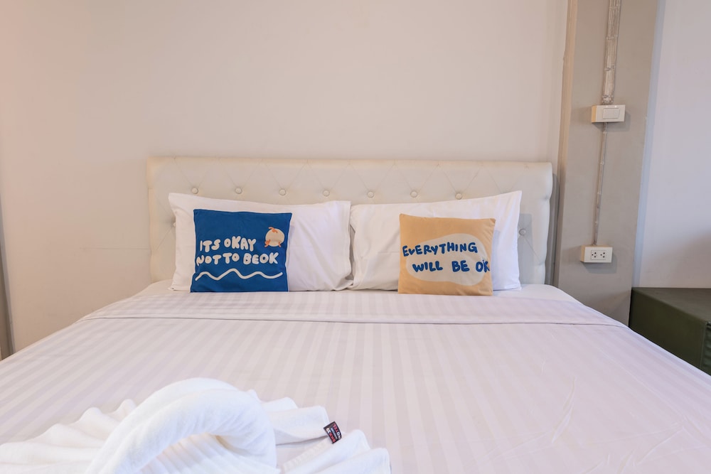 غرفة ديلوكس بسرير كينج بإطلالة على المدينة، Bkk39 Airport hotel 7/10