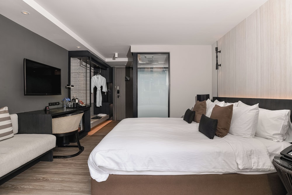 غرفة ديلوكس بسرير كينج، Bayphere Hotel Pattaya JC 6/12