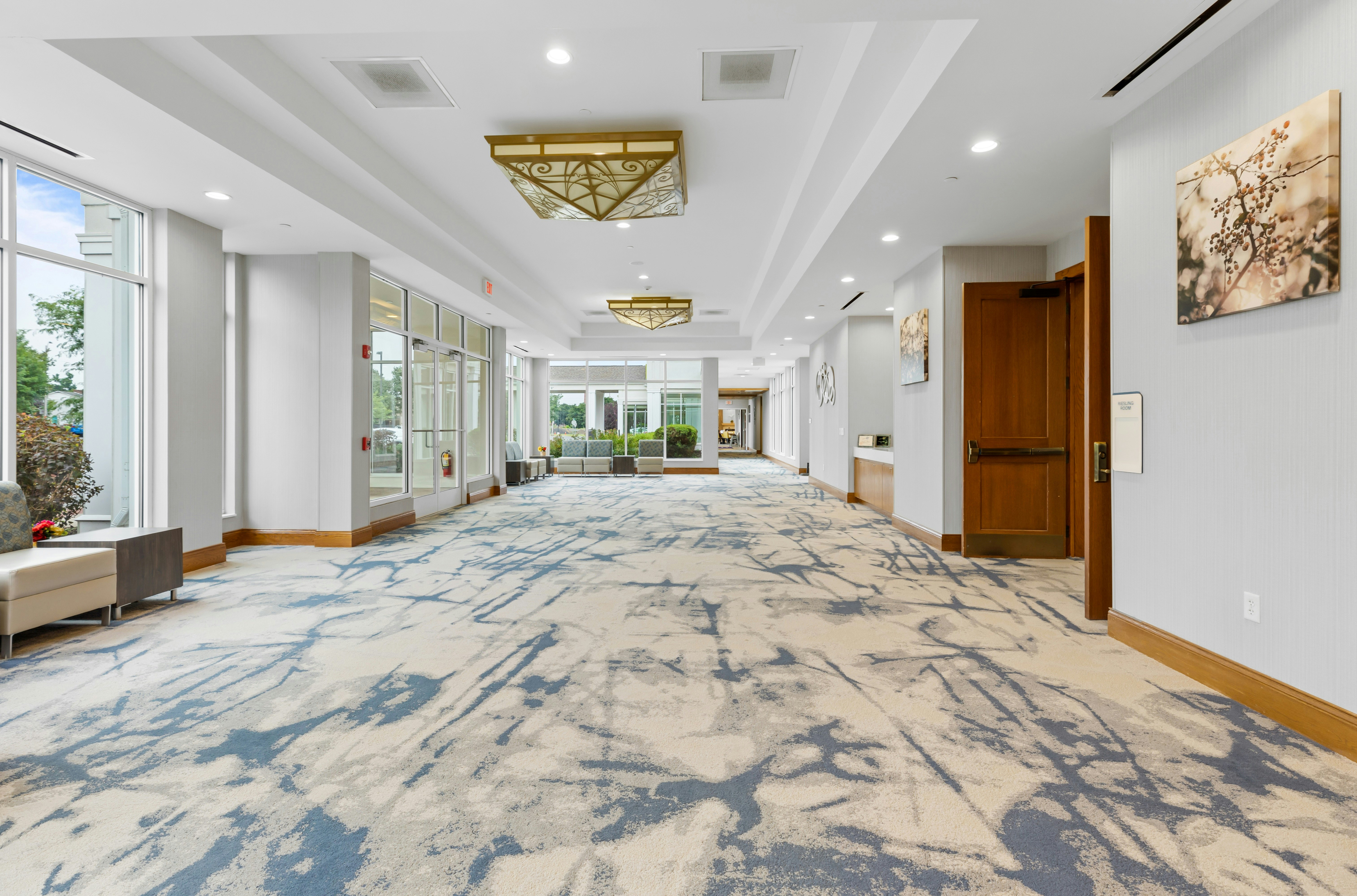 Lobby at Hilton Garden Inn Auburn NY, AUBURN - NY