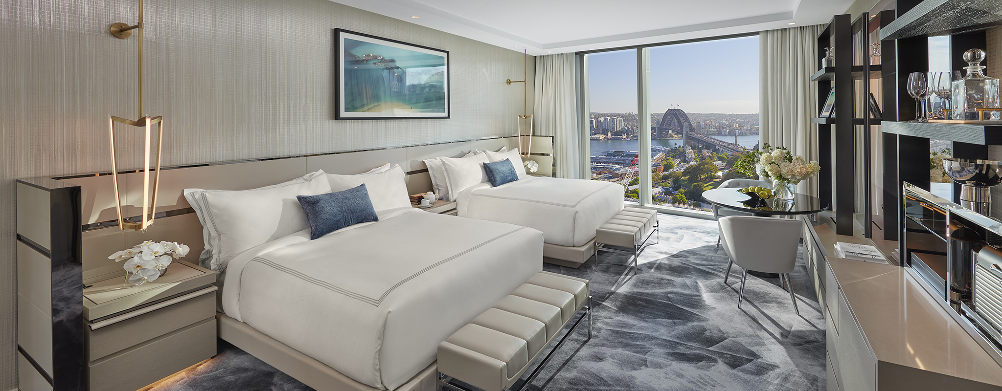 HARBOUR, TWIN BEDS