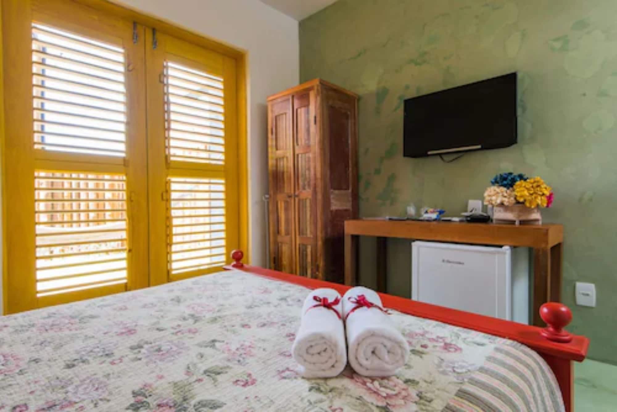 Room, Double Bed, Balcony, Pousada Rosa dos Ventos 3/9
