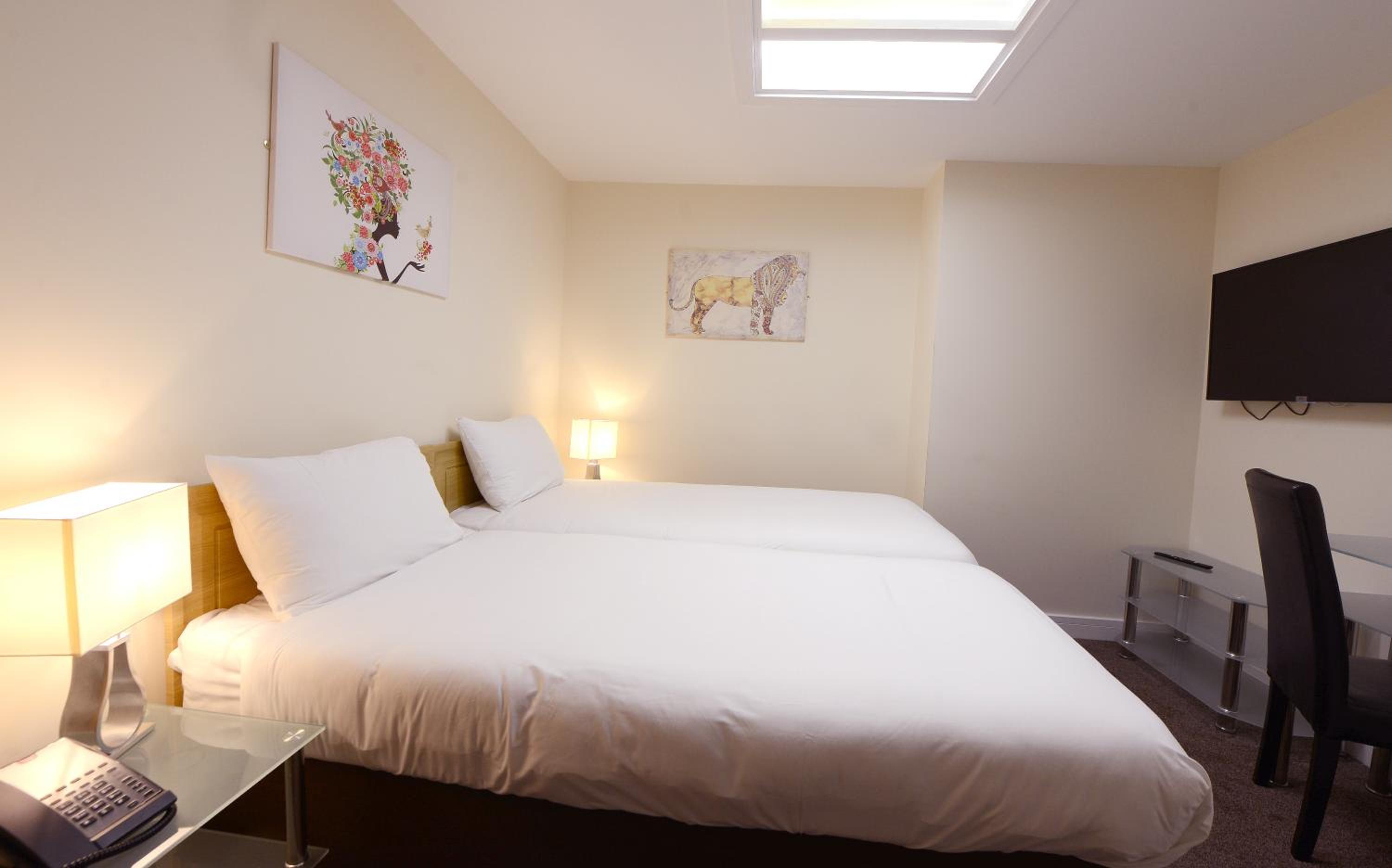 Standard, Twin Beds, No Window