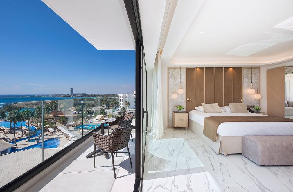 غرفة عائلية بإطلالة على البحر، Adams Beach Hotel and SPA 3/3