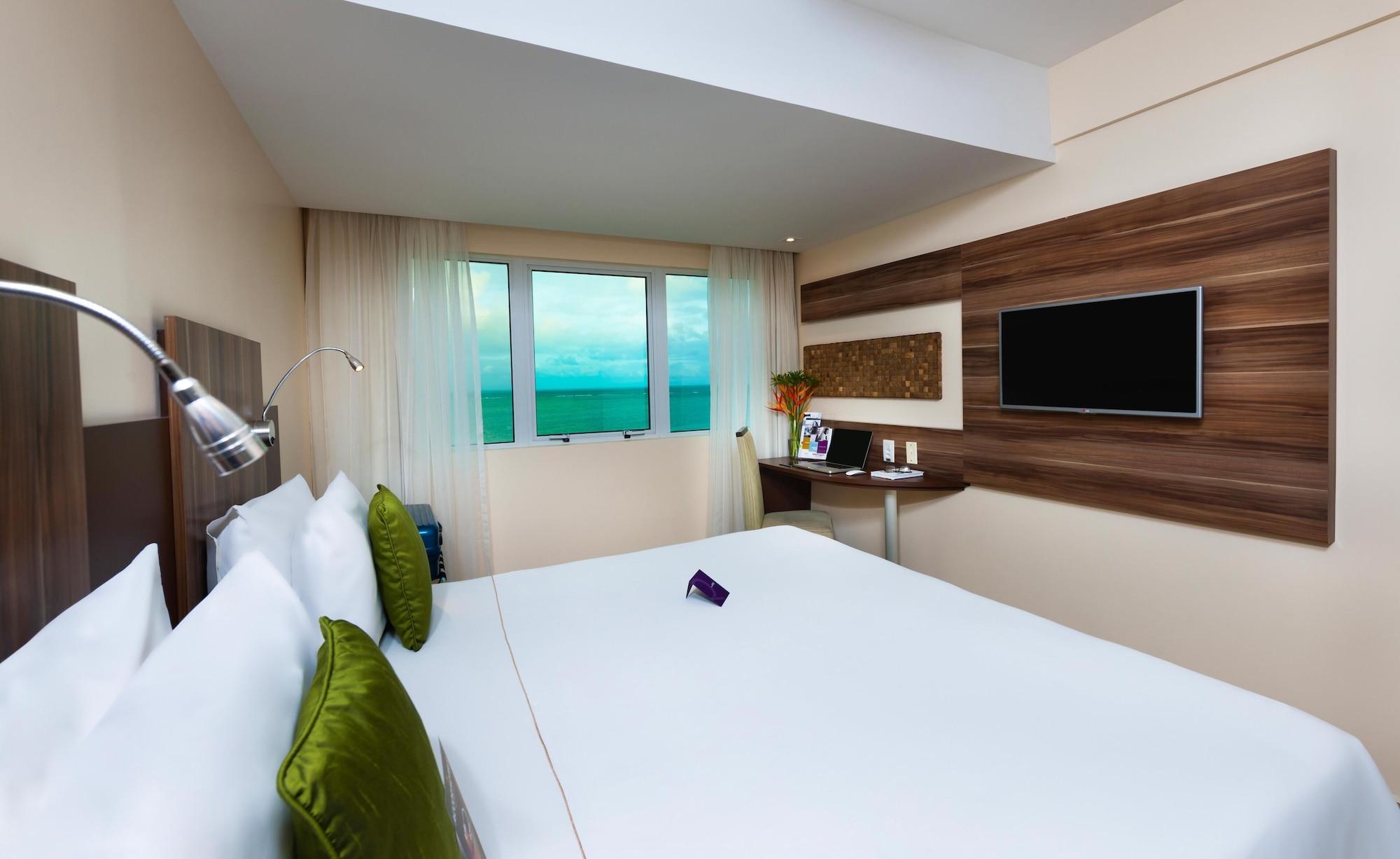 غرفة سوبيريور بسرير مزدوج بإطلالة على البحر، Mercure Maceio Pajucara 7/10