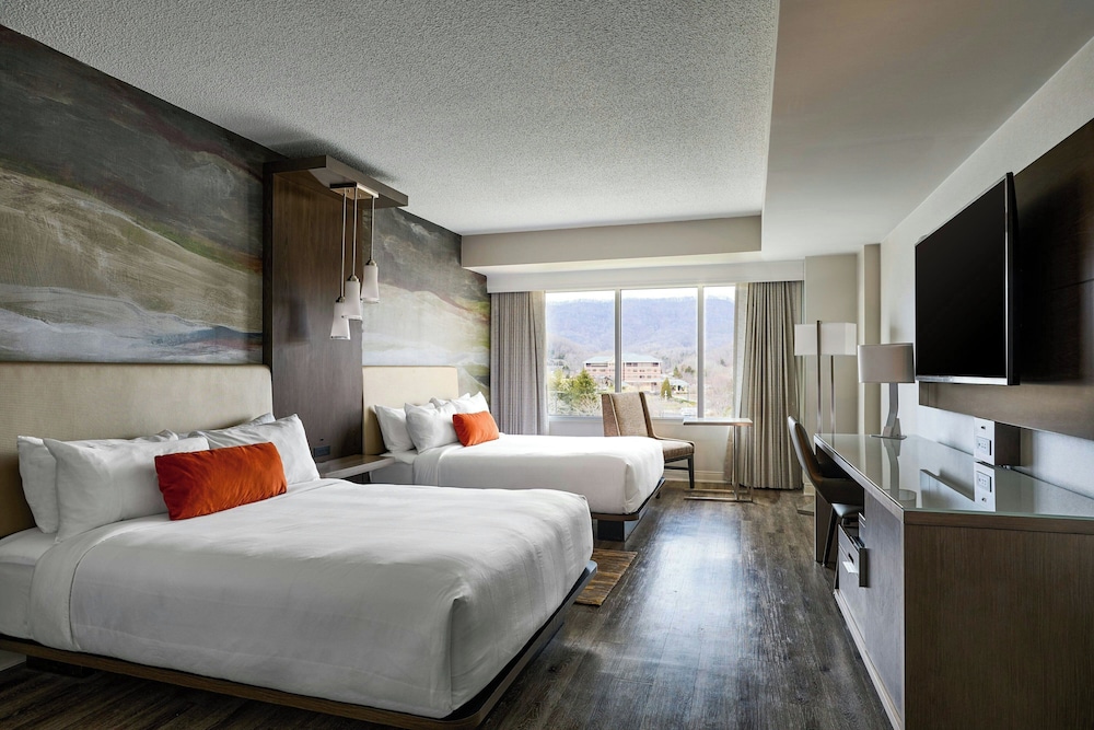 غرفة بسرير مزدوج لذوي الإعاقة، Marriott Meadowview Conference Resort Convention Center 4/7
