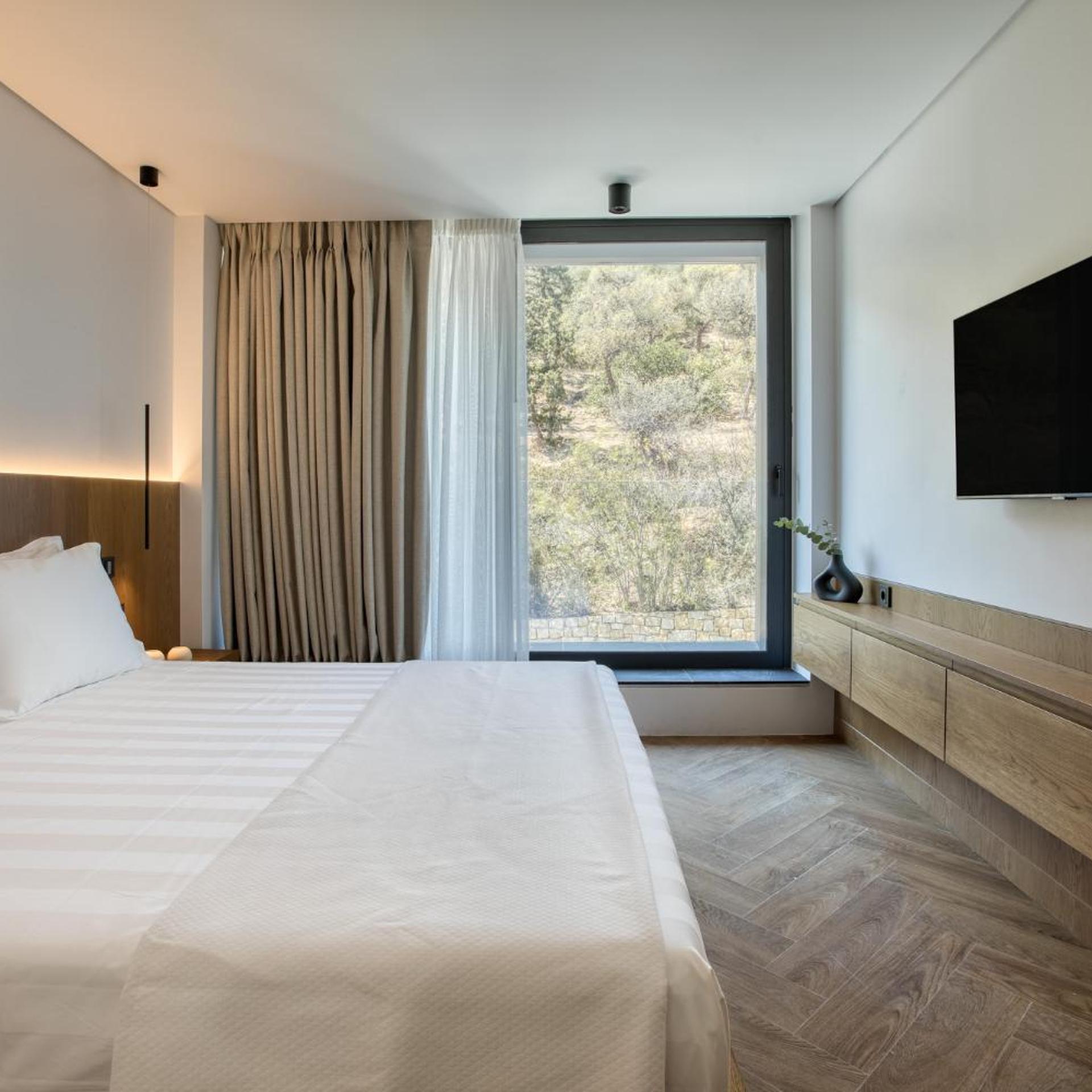 Comfort, Double Bed, Hill View