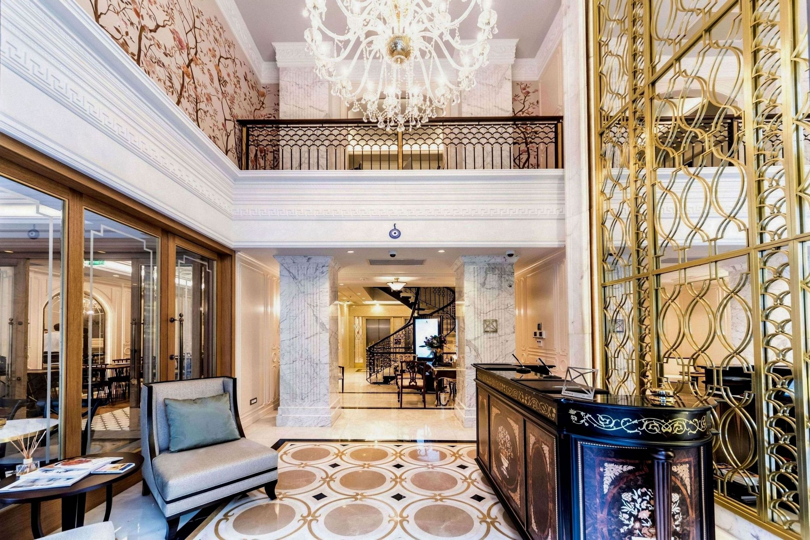 Lobby at Arcade Hotel, ISTANBUL
