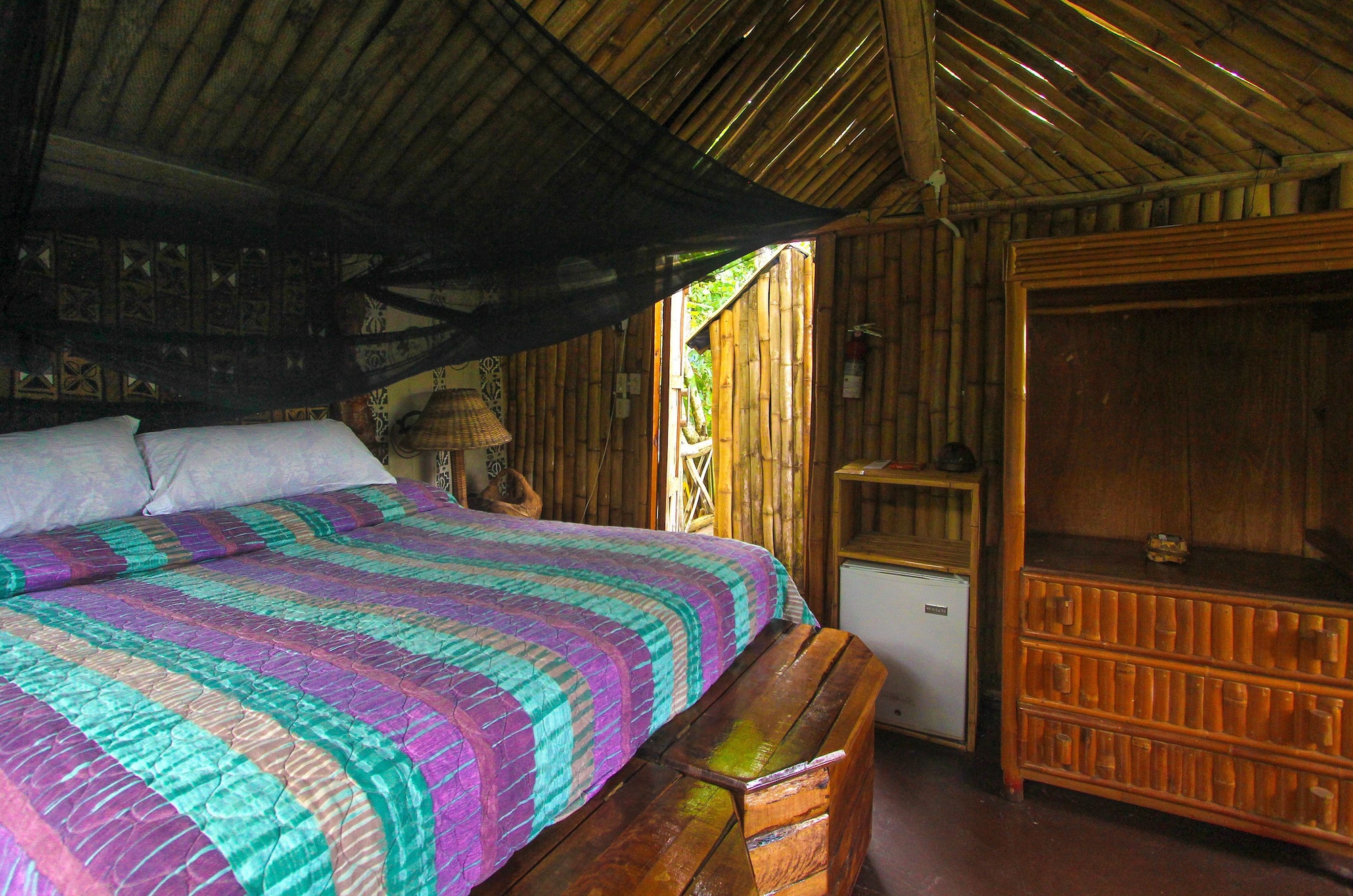 Tree, Bamboo, King Bed