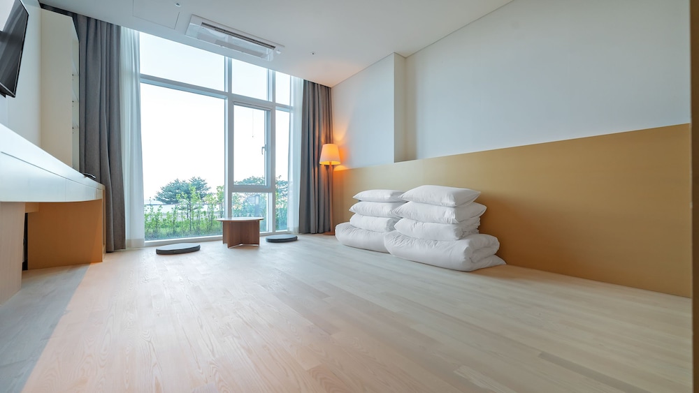 Ondol, Wellness, Garden, Deluxe, 2 Futon Beds, Ocean View