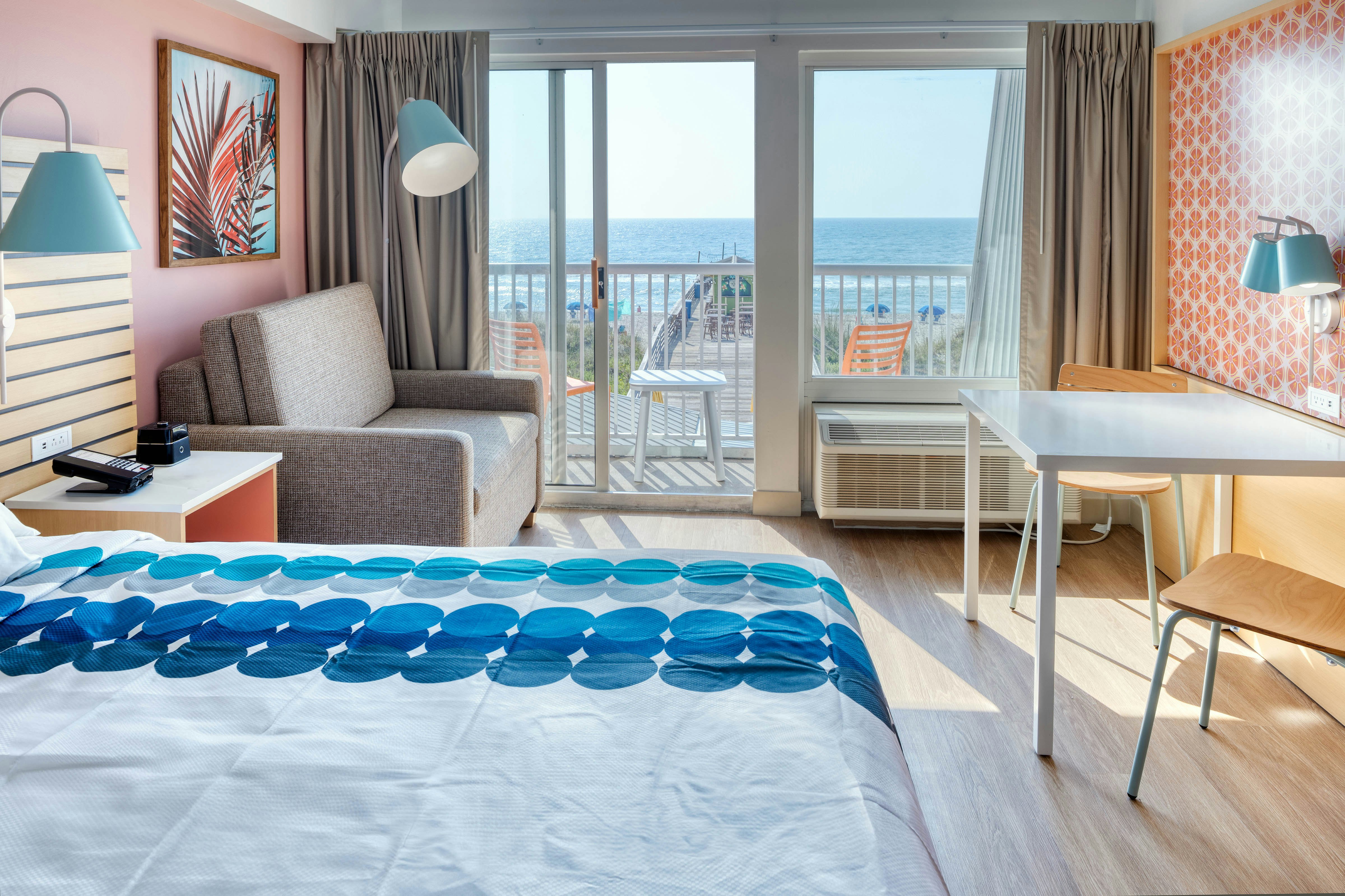 Golden Sands Carolina Beach Oceanfront Tapestry by Hilton 18/38