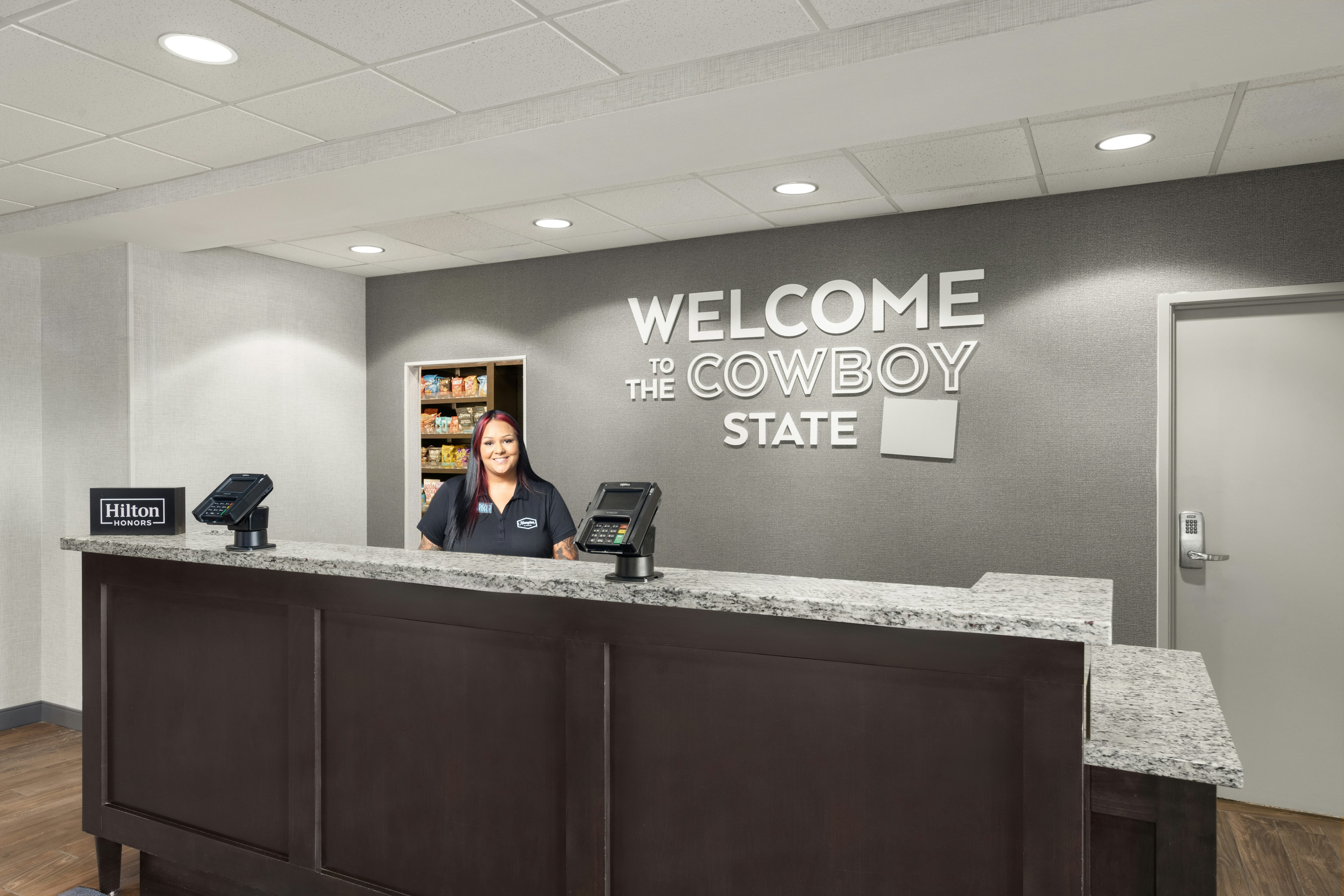 Lobby at Hampton Inn & Suites Douglas, DOUGLAS - WY