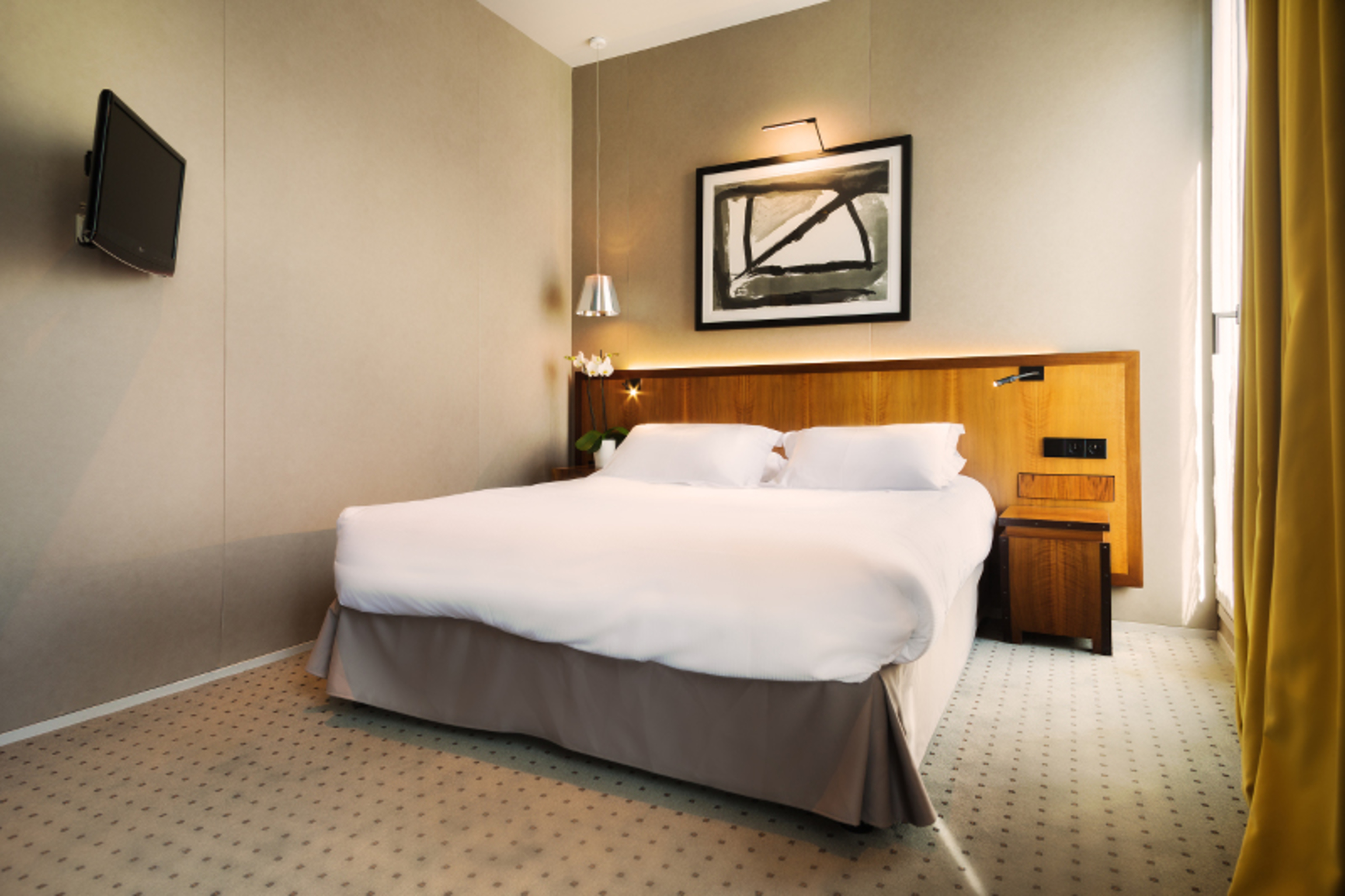غرفة قياسية بسرير مزدوج، Hotel Chateaudun Opera 5/9