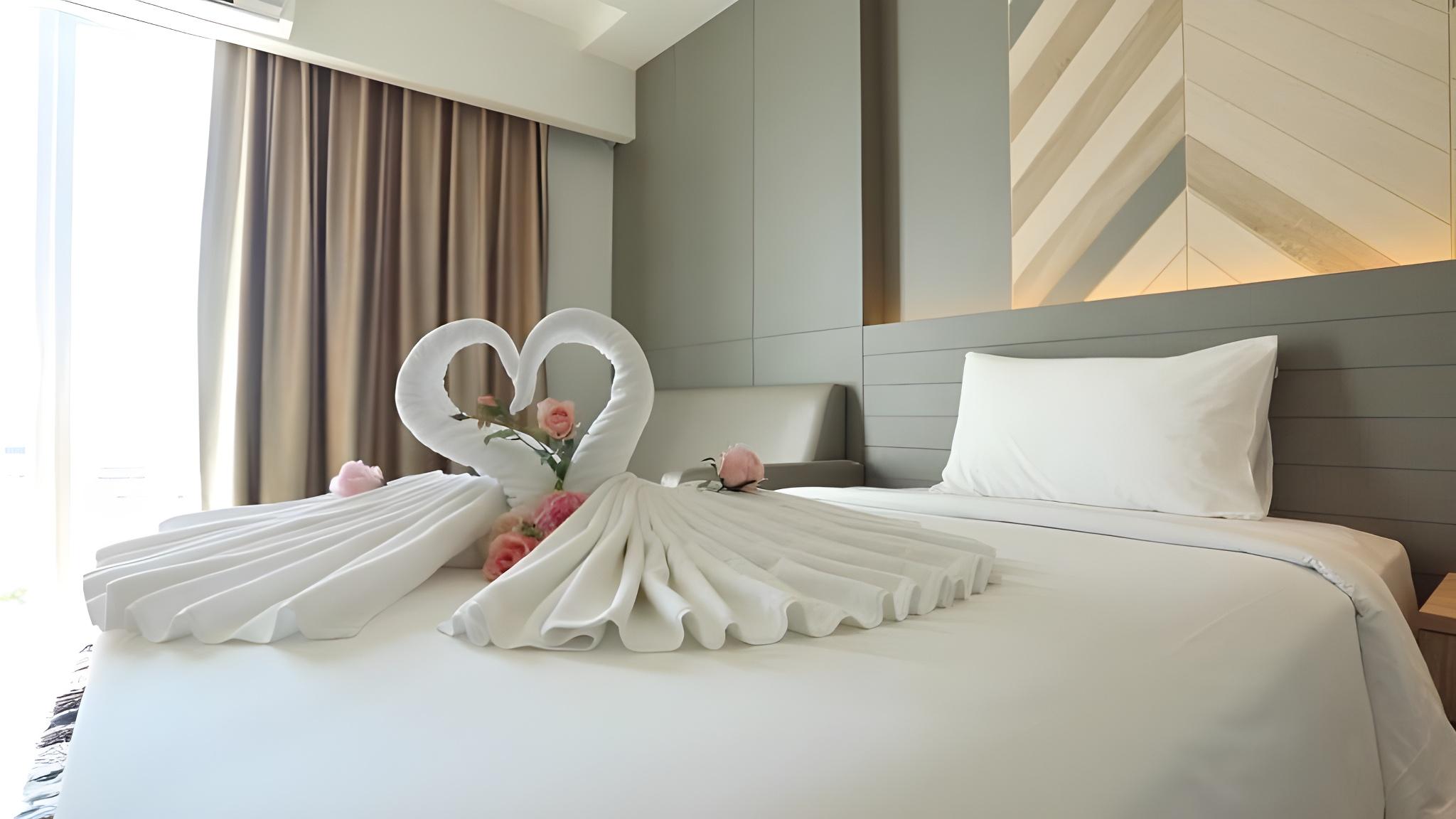 Studio, Double Bed, Building B