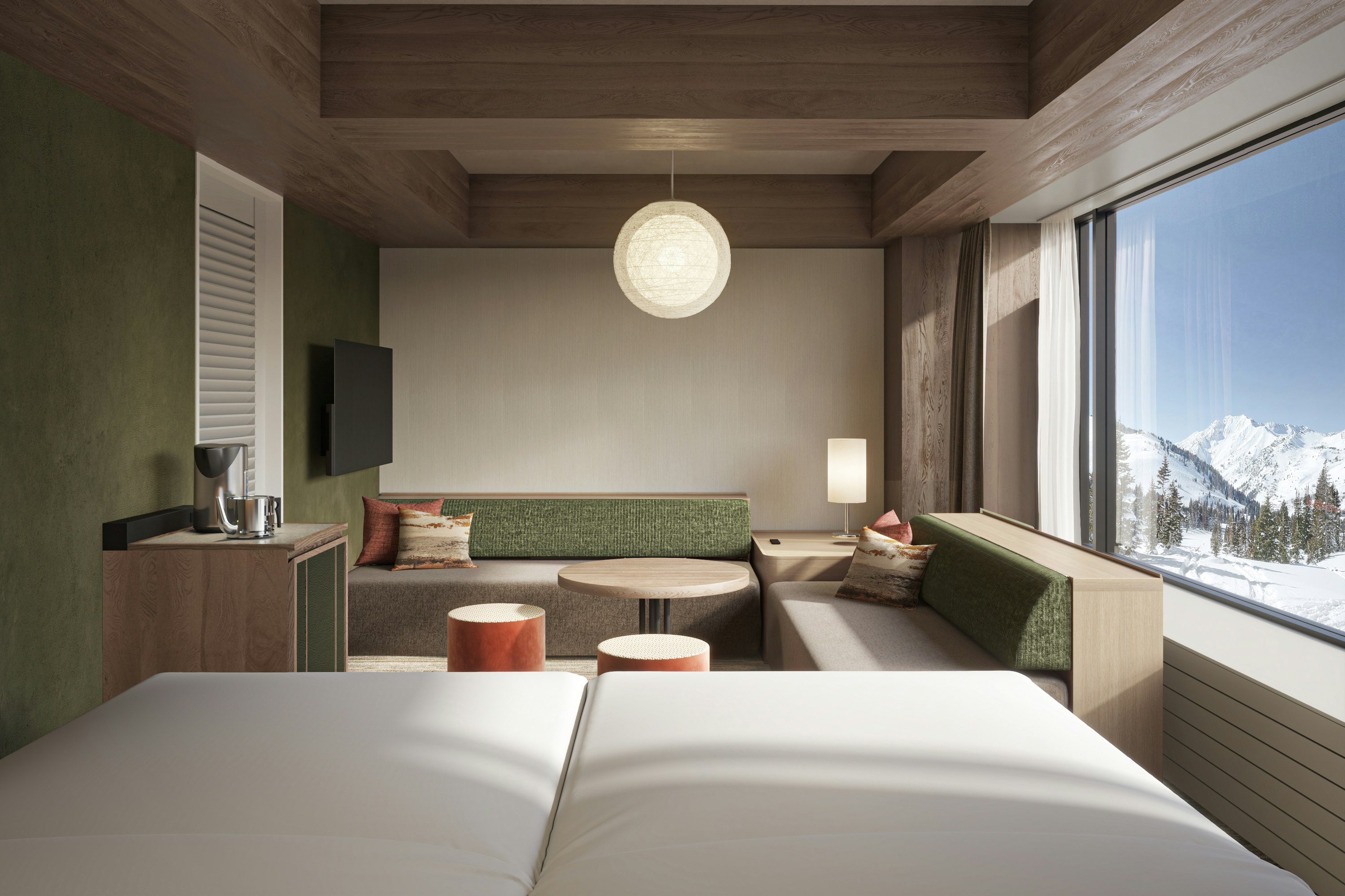 Family, Twin Beds, Riverside, Building 4