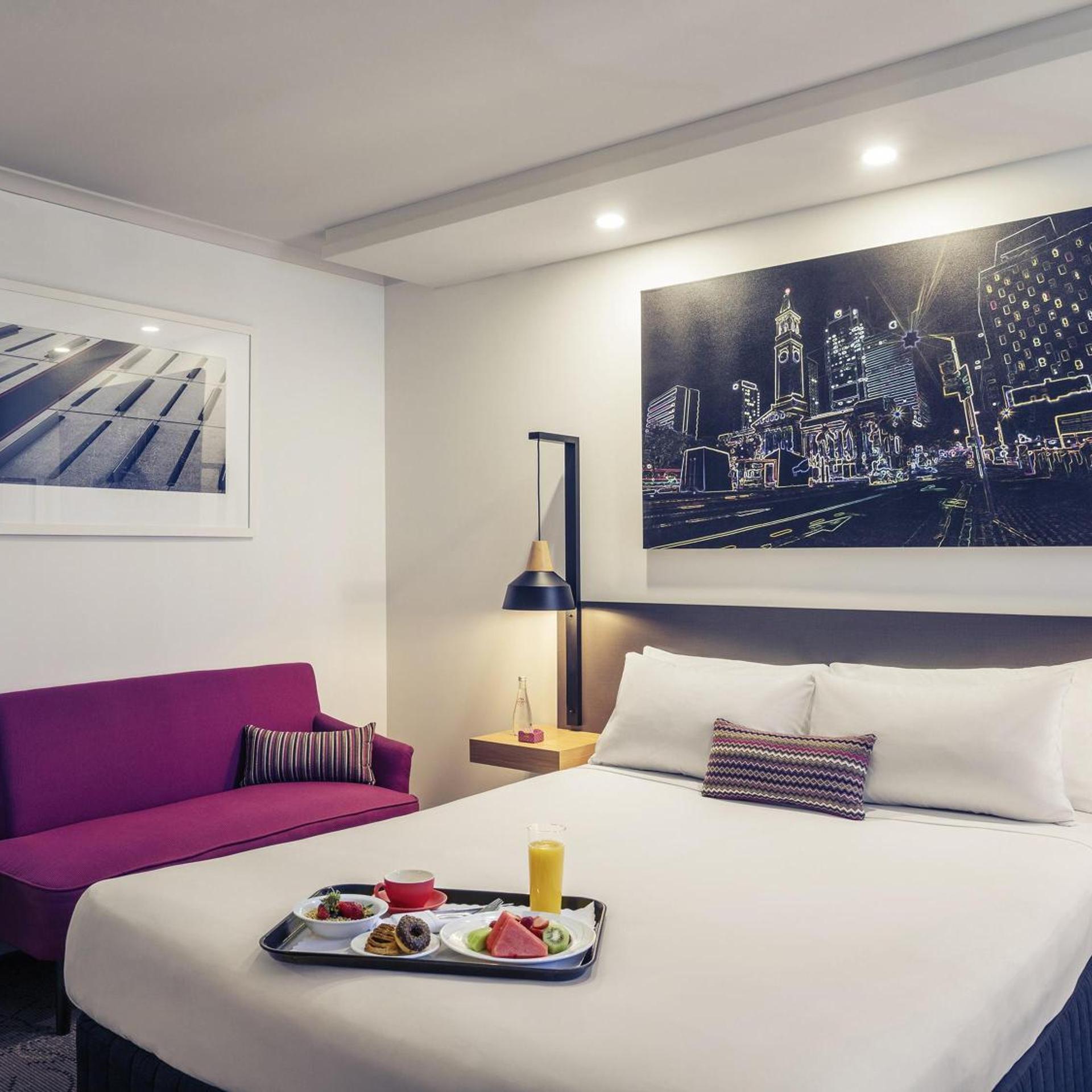 غرفة بريفيليج بسرير كينج وسرير كوين، Mercure Brisbane King George Square 2/9