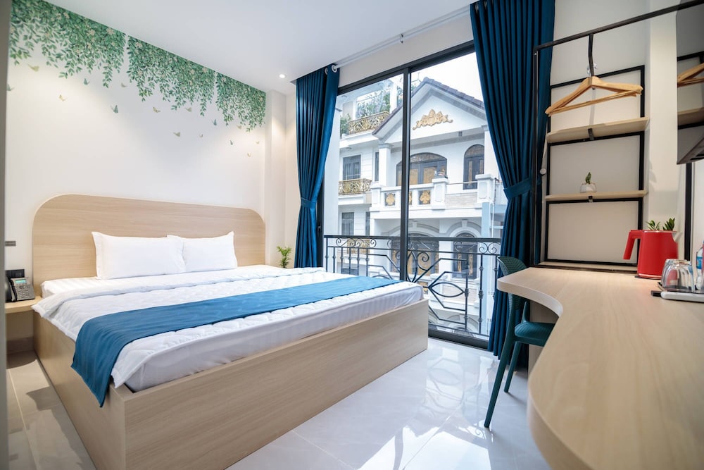 غرفة ديلوكس مفردة بسرير كوين، Bin Bin Hotel 16 - Near Bui Vien Walking Street 4/10