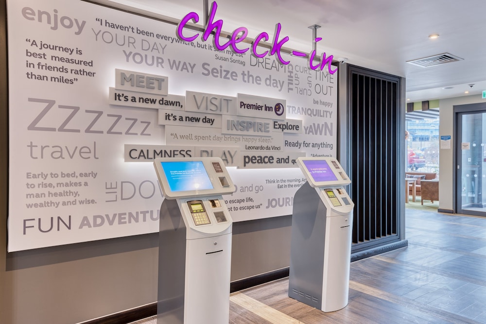 Lobby at Premier Inn London New Southgate, LONDON